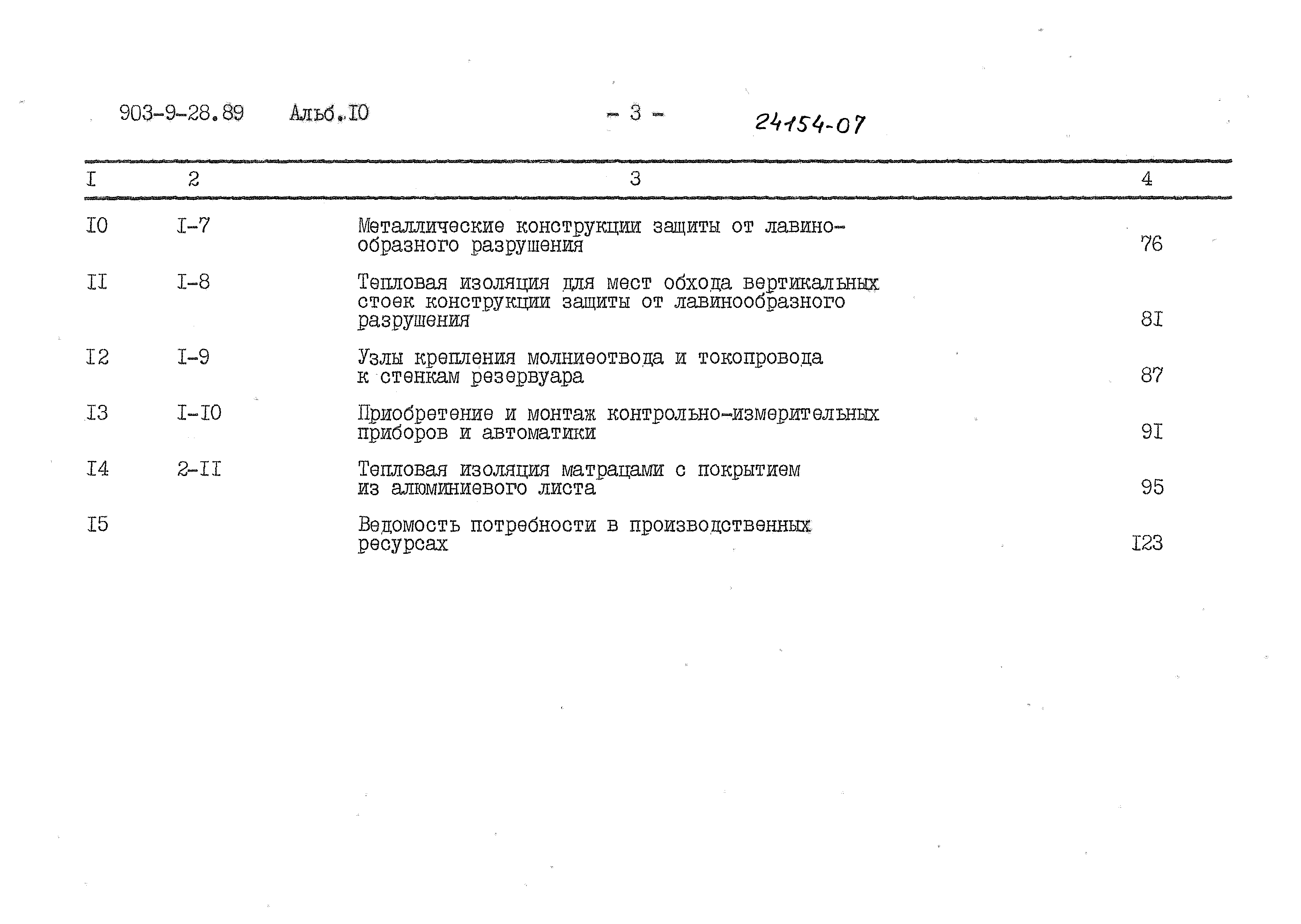Типовой проект 903-9-28.89