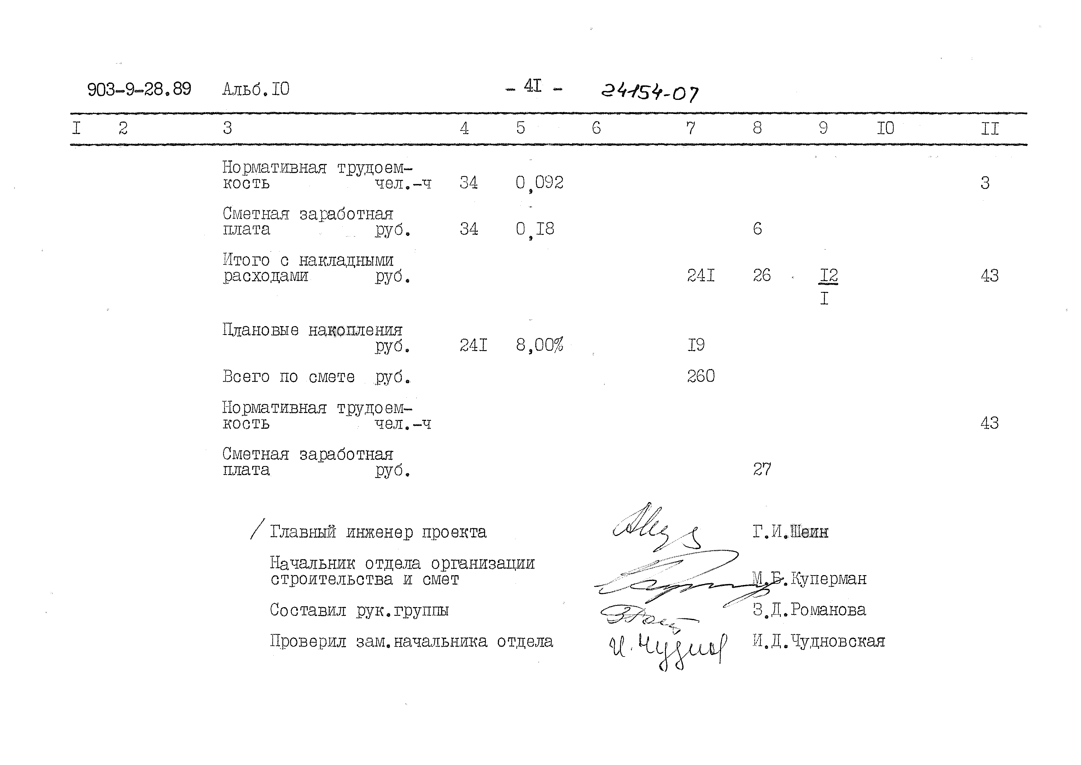Типовой проект 903-9-28.89