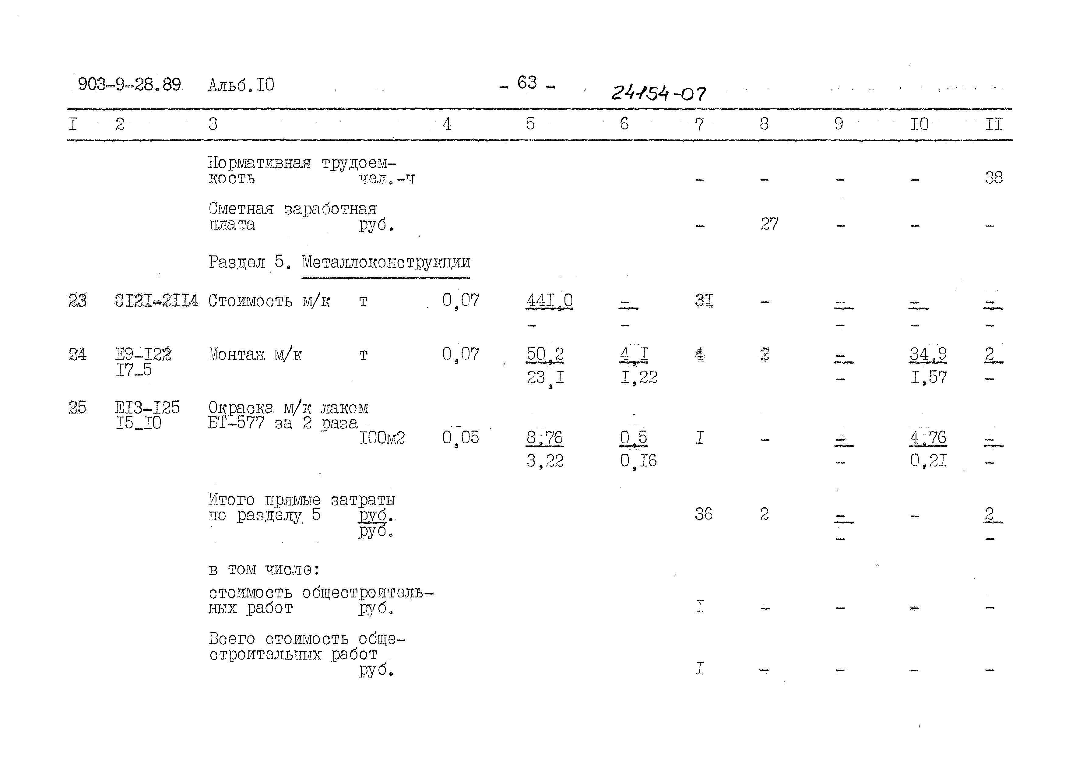 Типовой проект 903-9-28.89