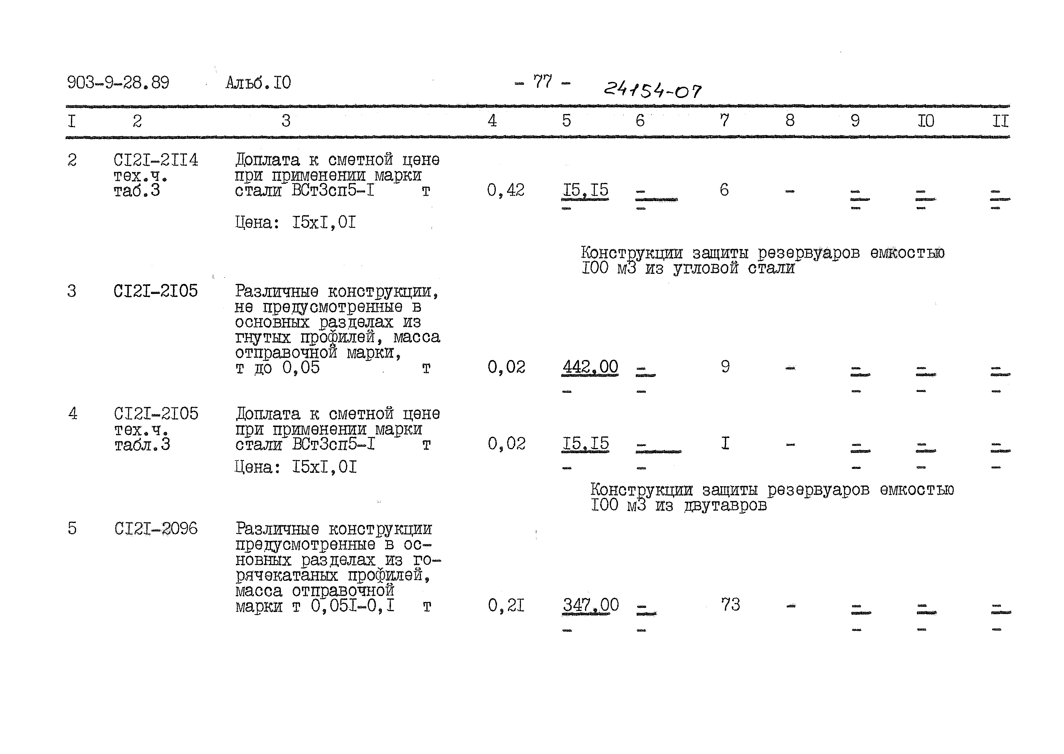 Типовой проект 903-9-28.89