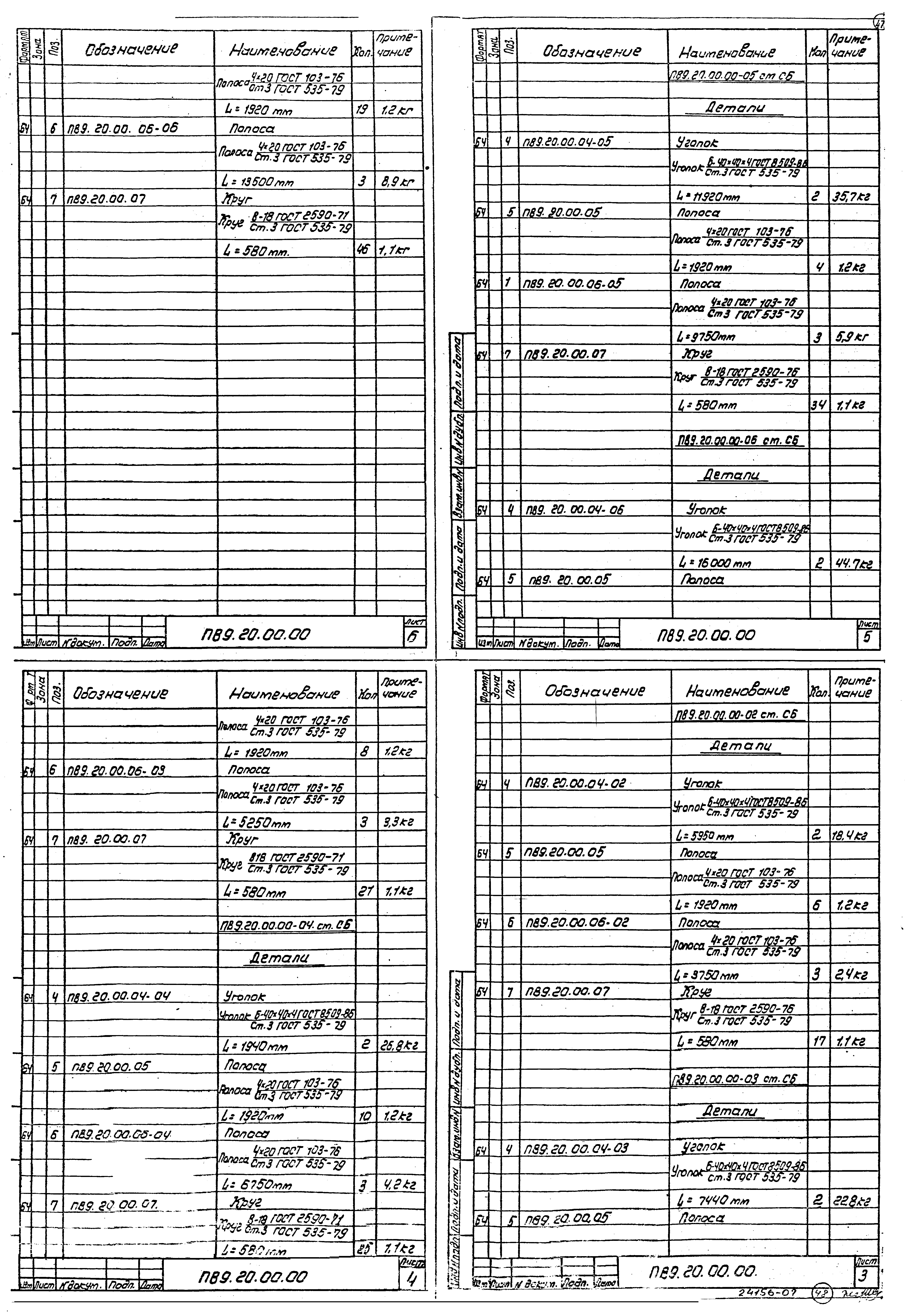 Типовой проект 903-9-28.89