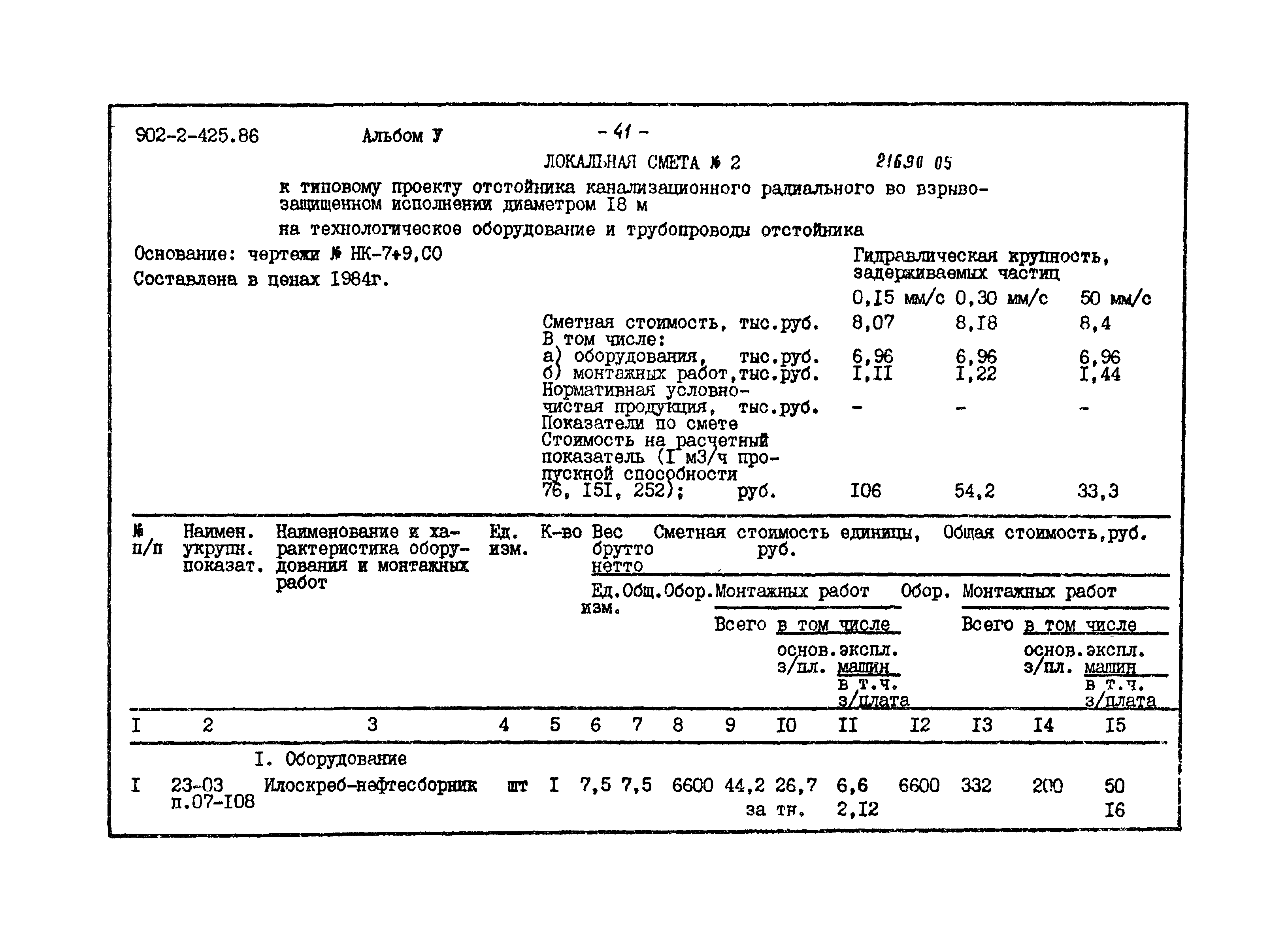 Типовой проект 902-2-425.86