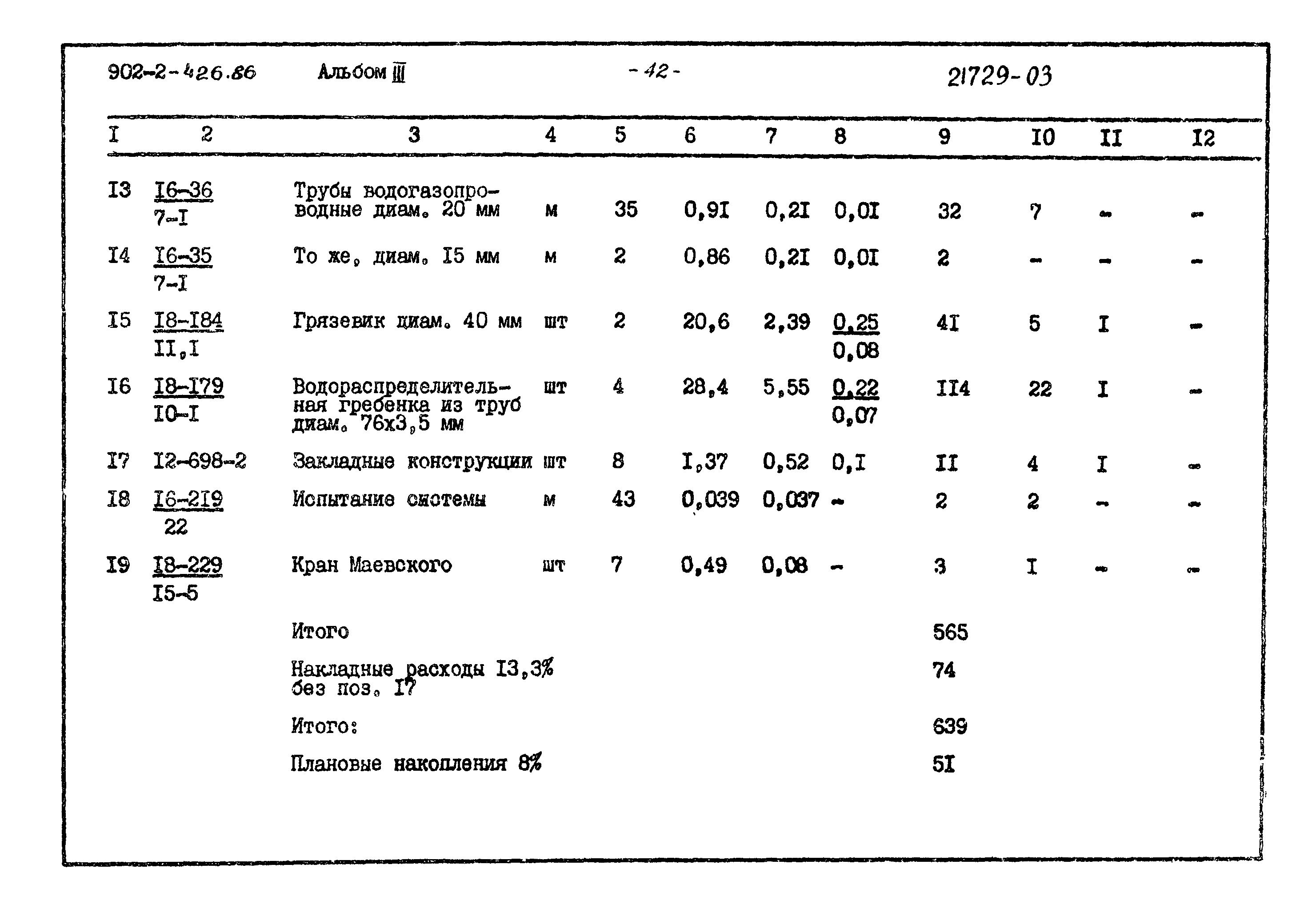 Типовой проект 902-2-426.86