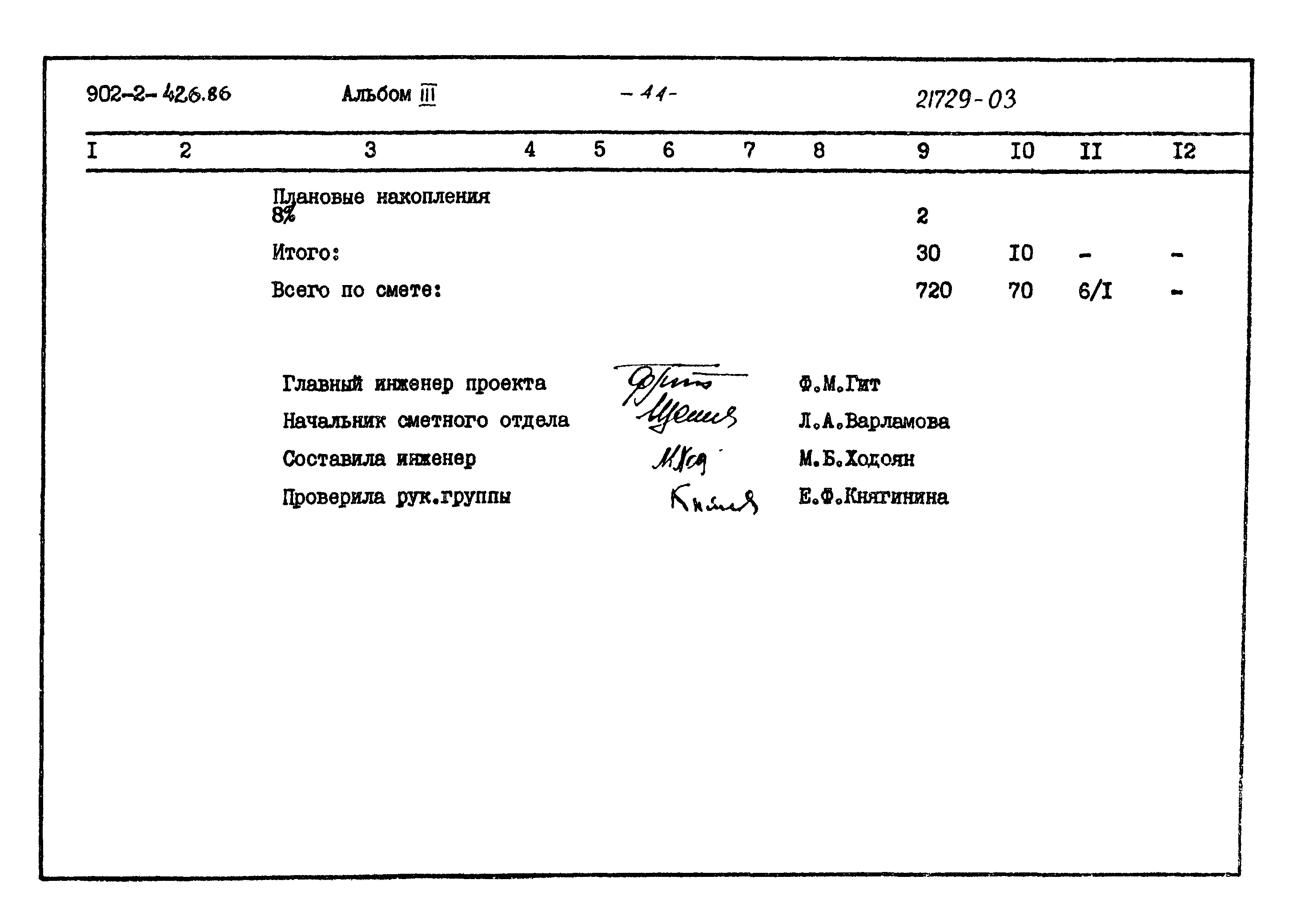 Типовой проект 902-2-426.86