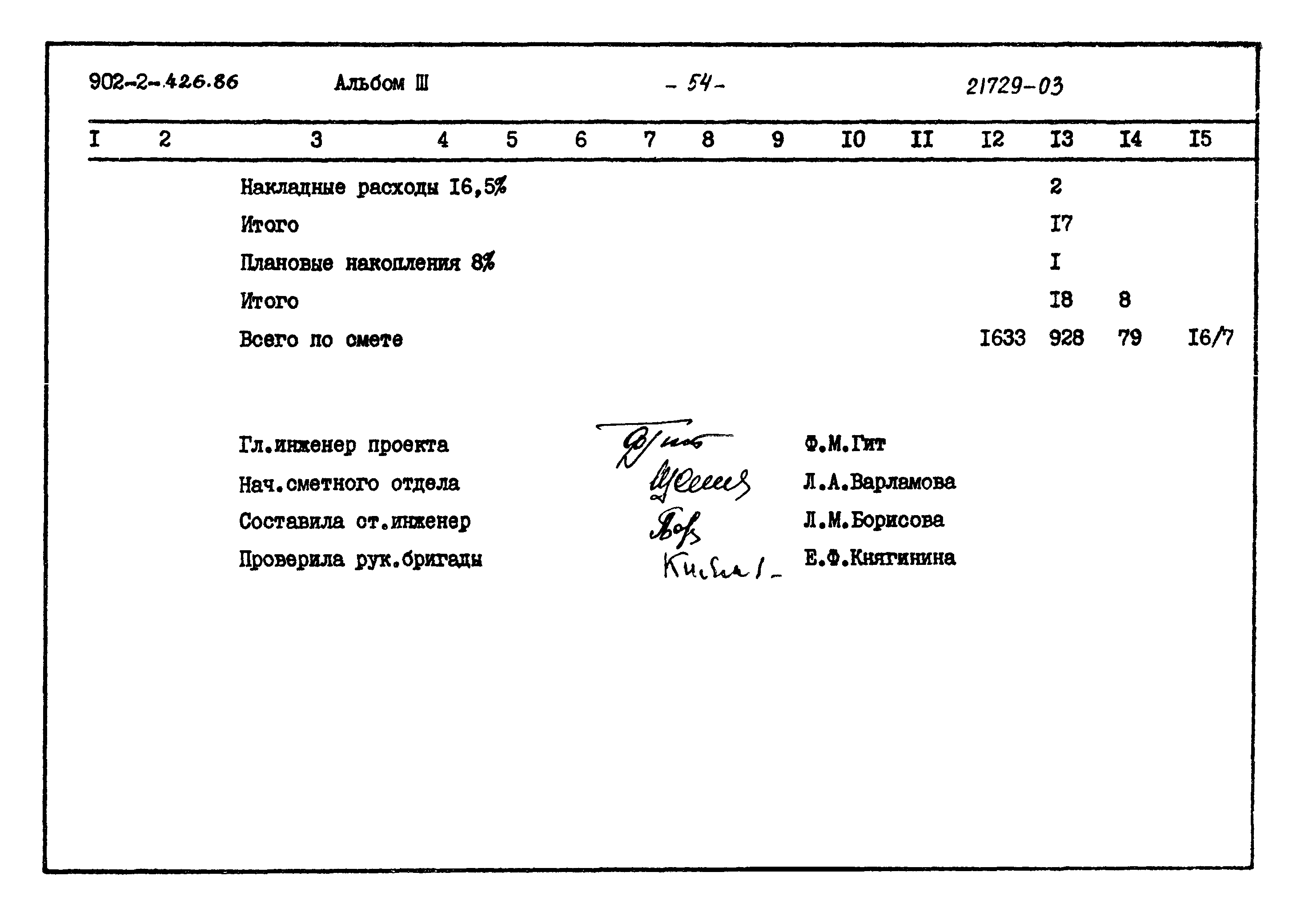 Типовой проект 902-2-426.86