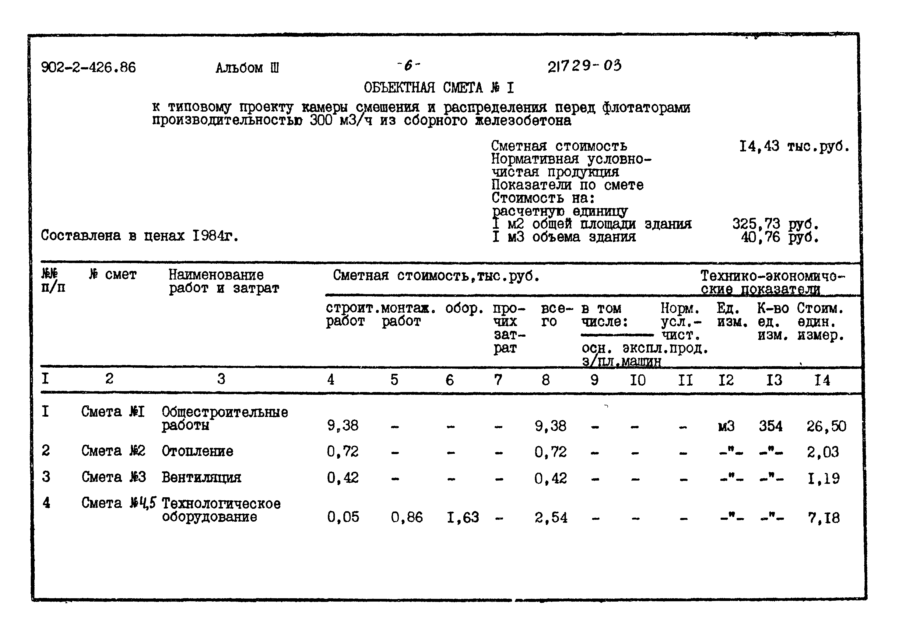 Типовой проект 902-2-426.86