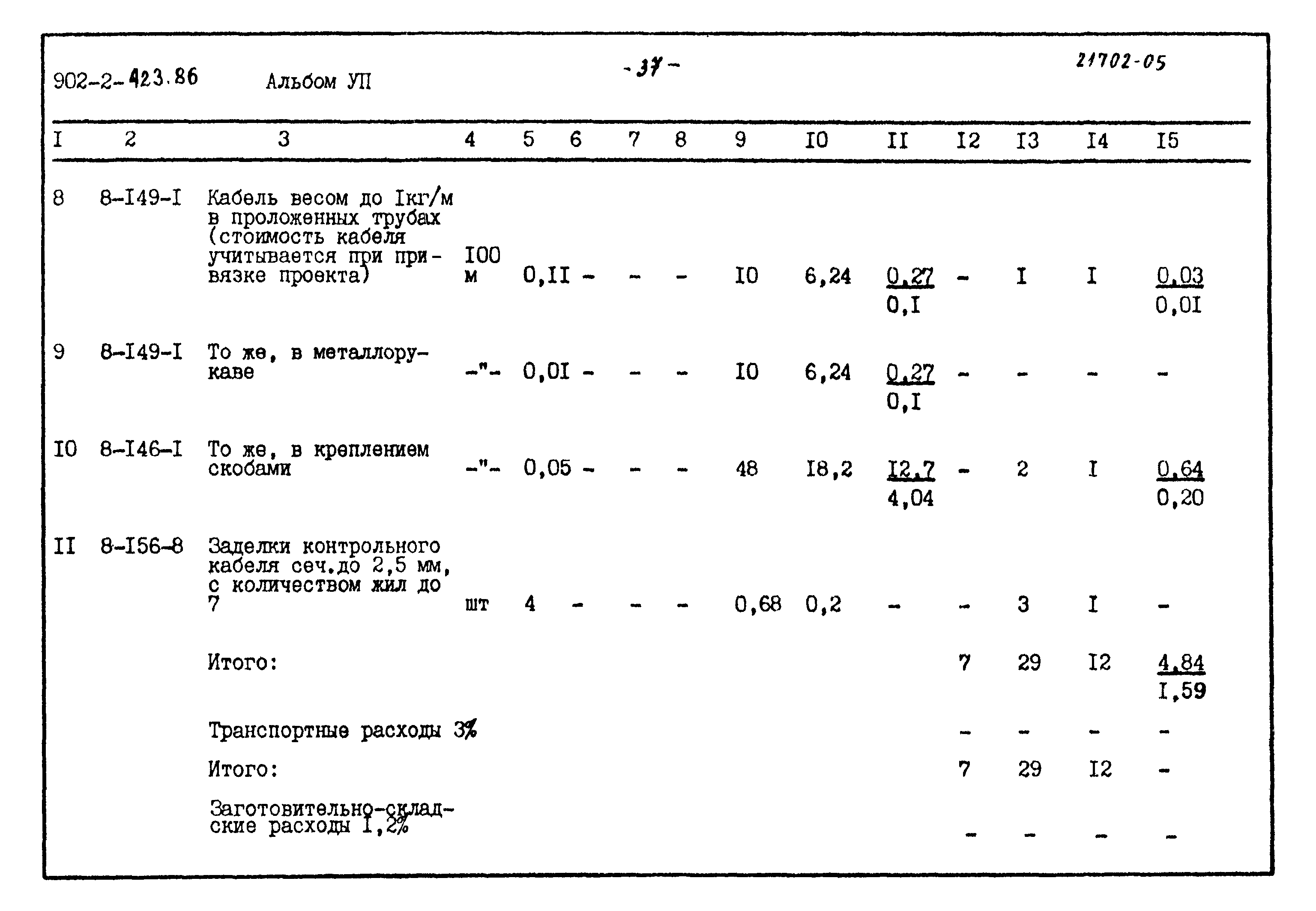 Типовой проект 902-2-423.86