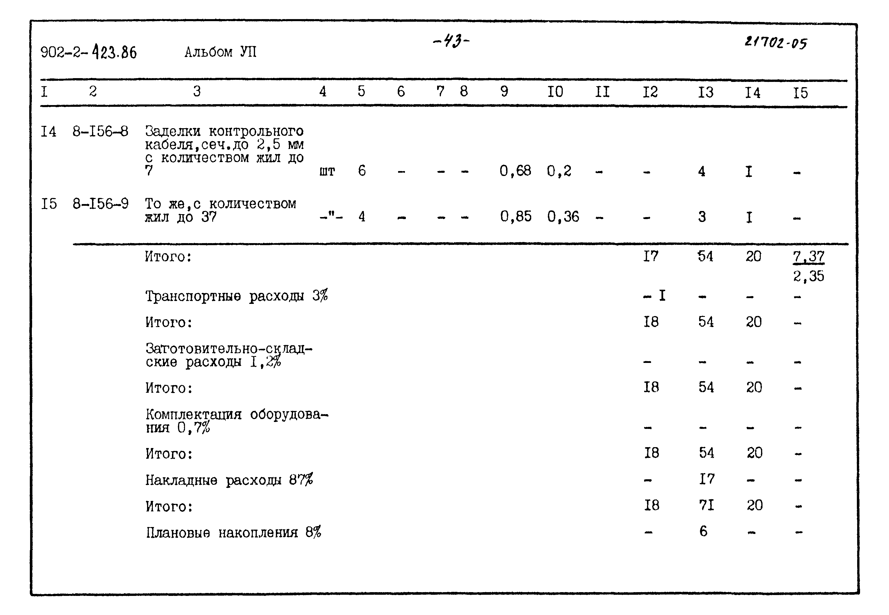 Типовой проект 902-2-423.86