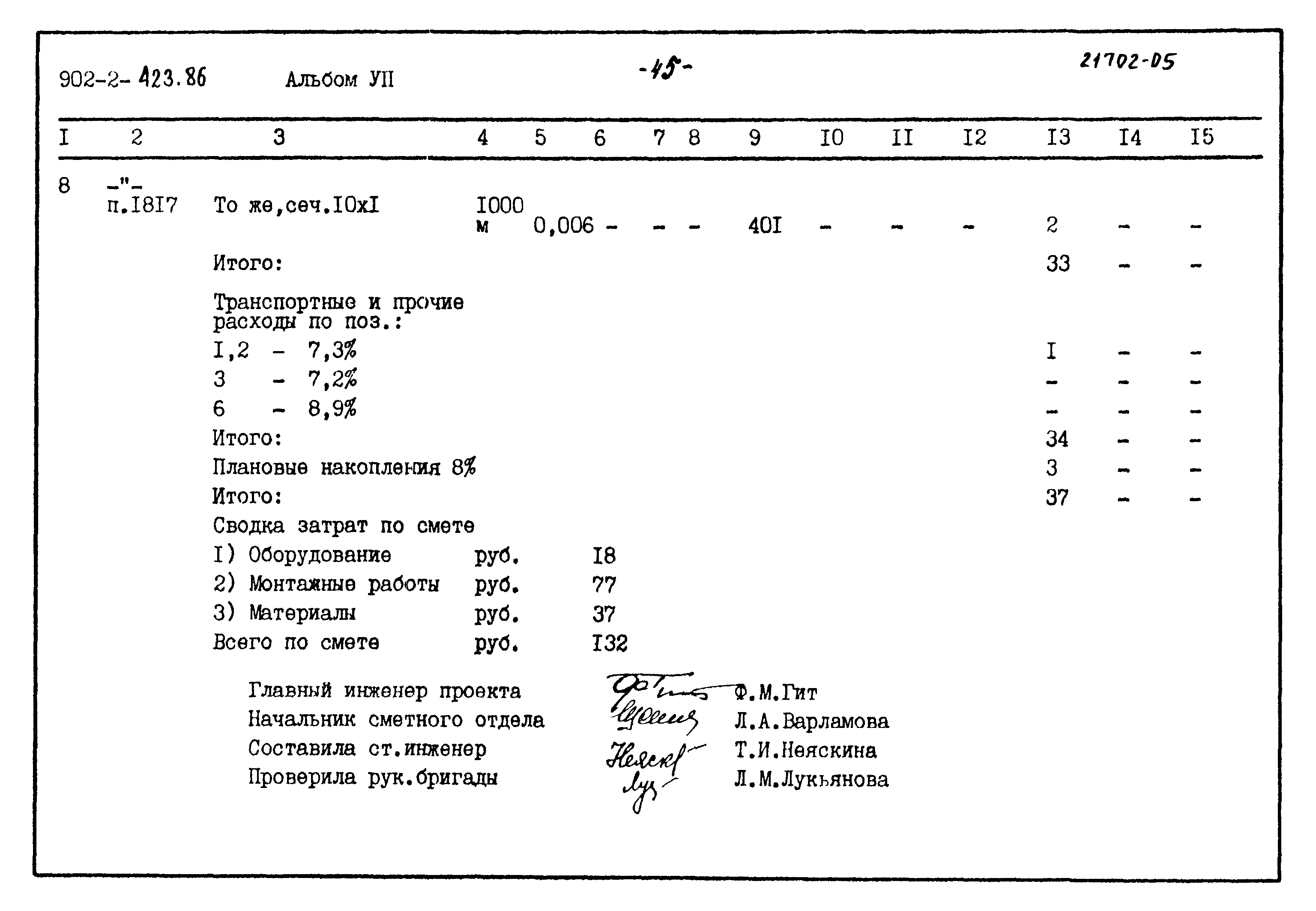Типовой проект 902-2-423.86