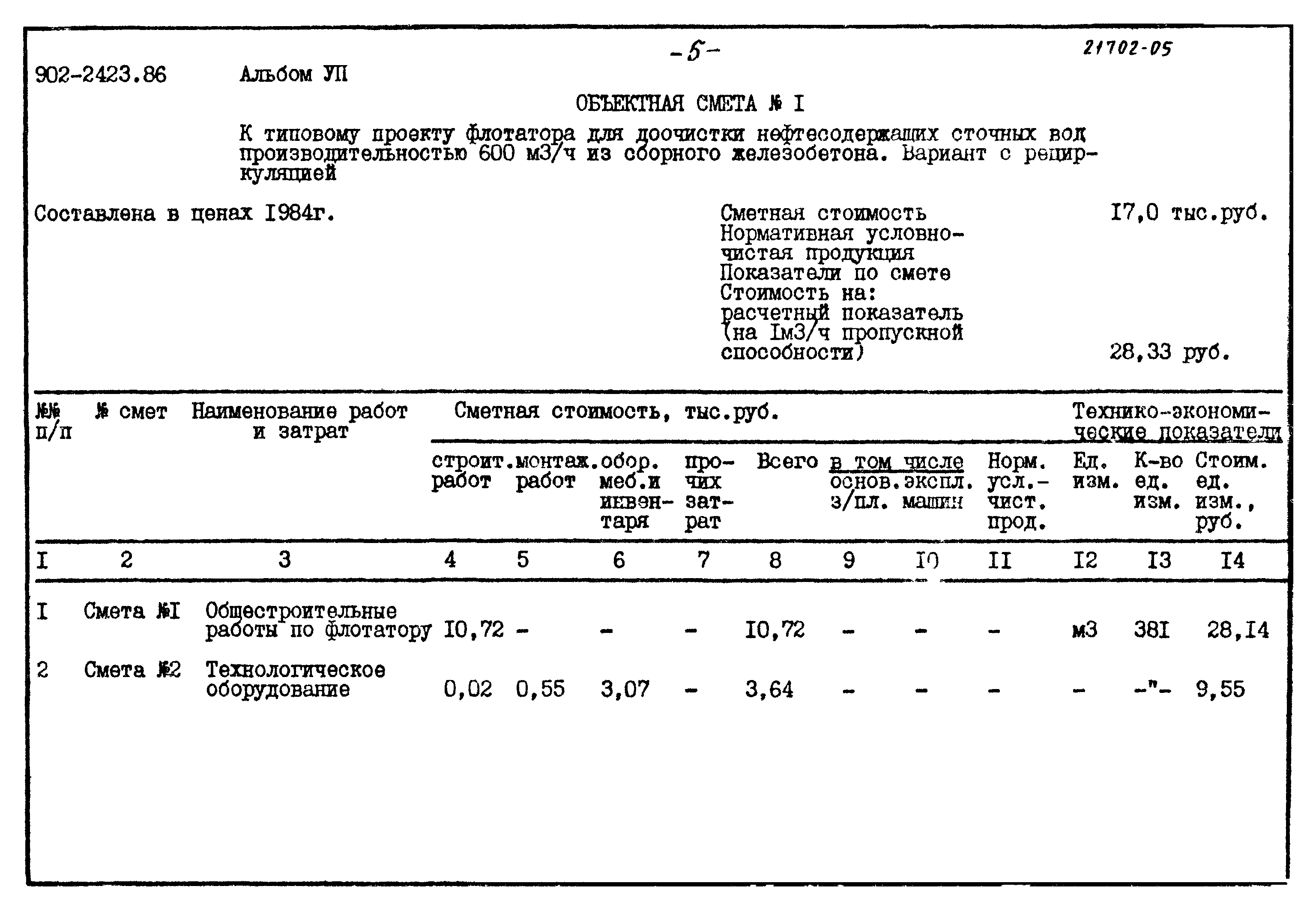 Типовой проект 902-2-423.86