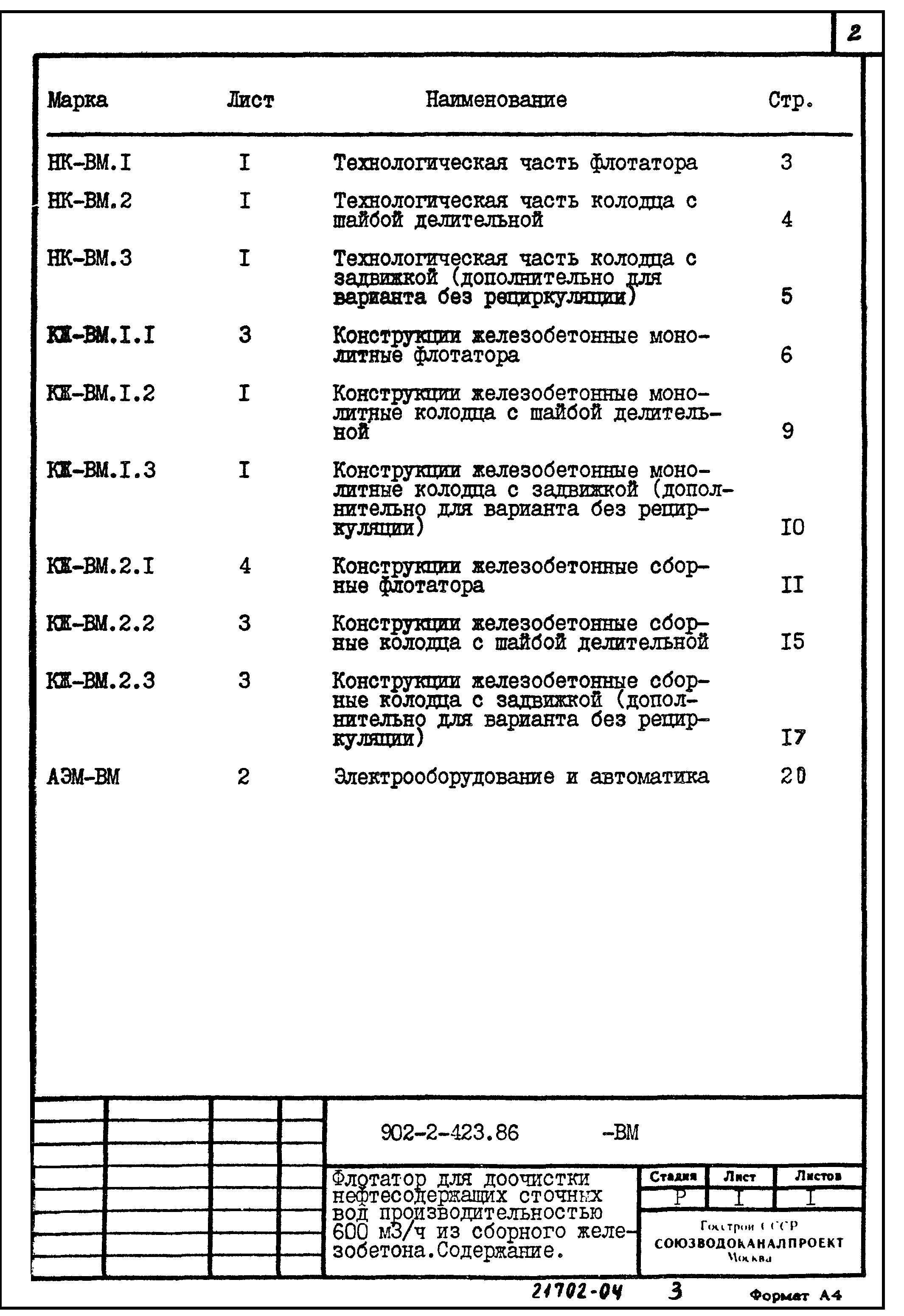 Типовой проект 902-2-423.86