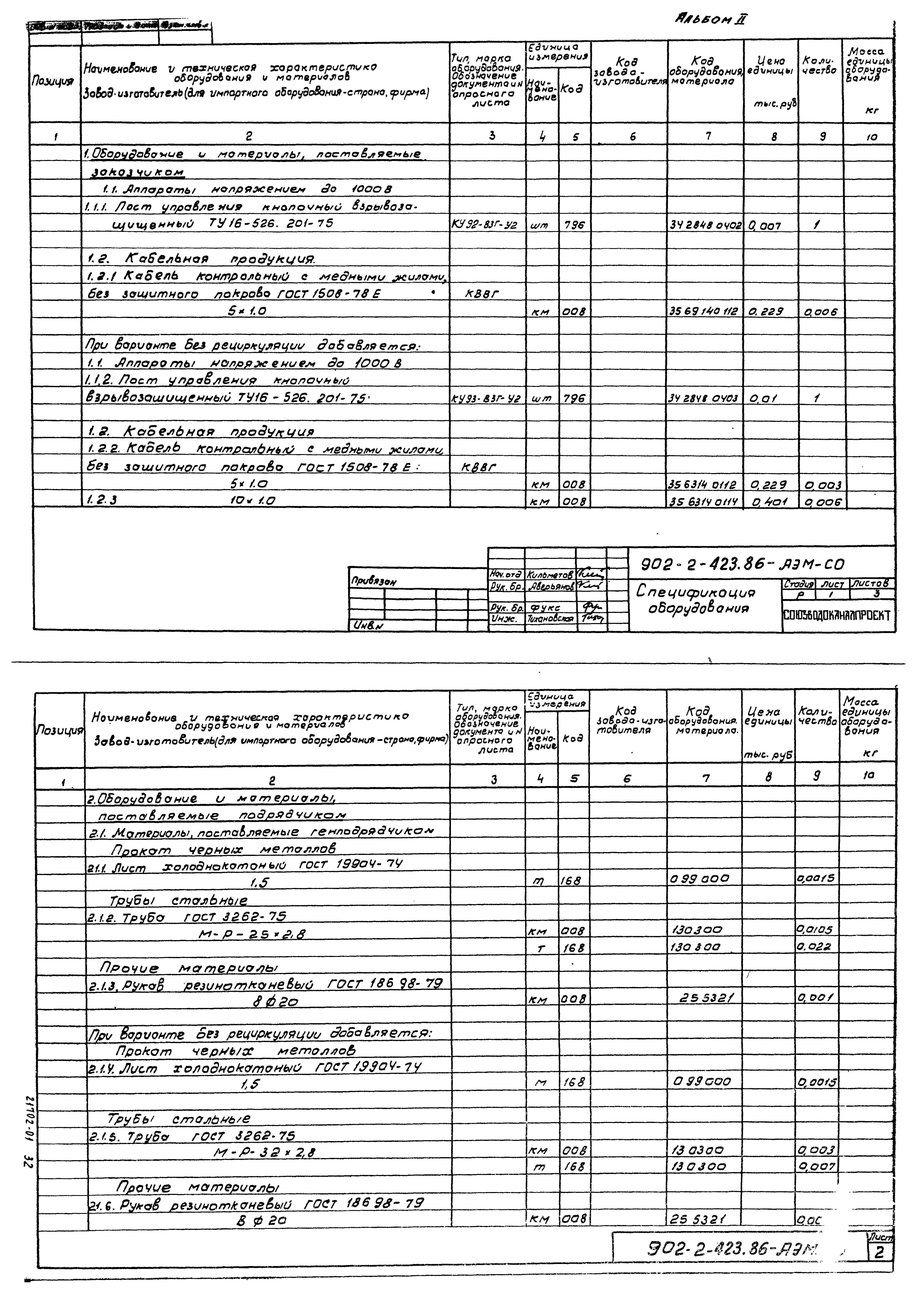Типовой проект 902-2-423.86