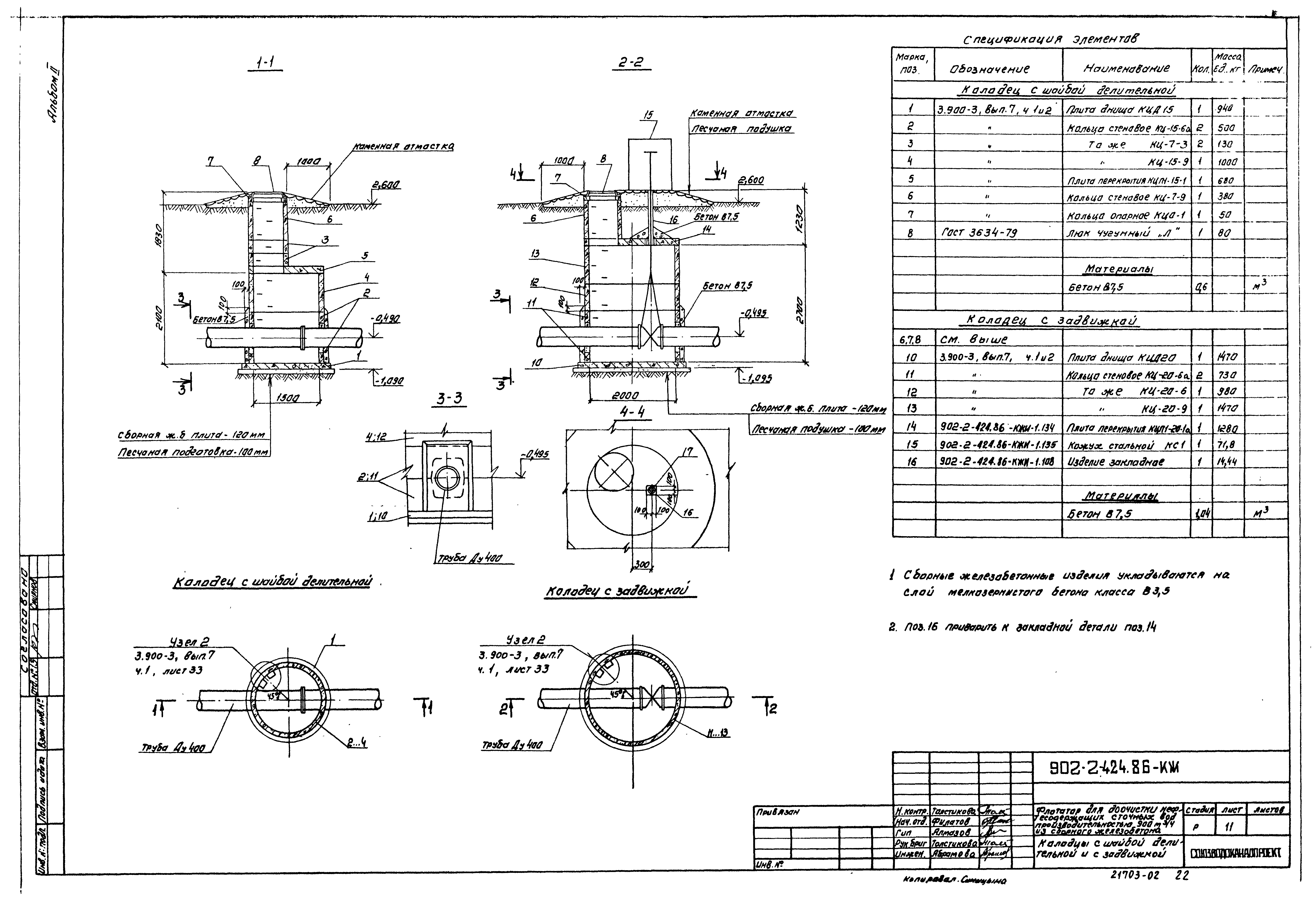 Типовой проект 902-2-424.86