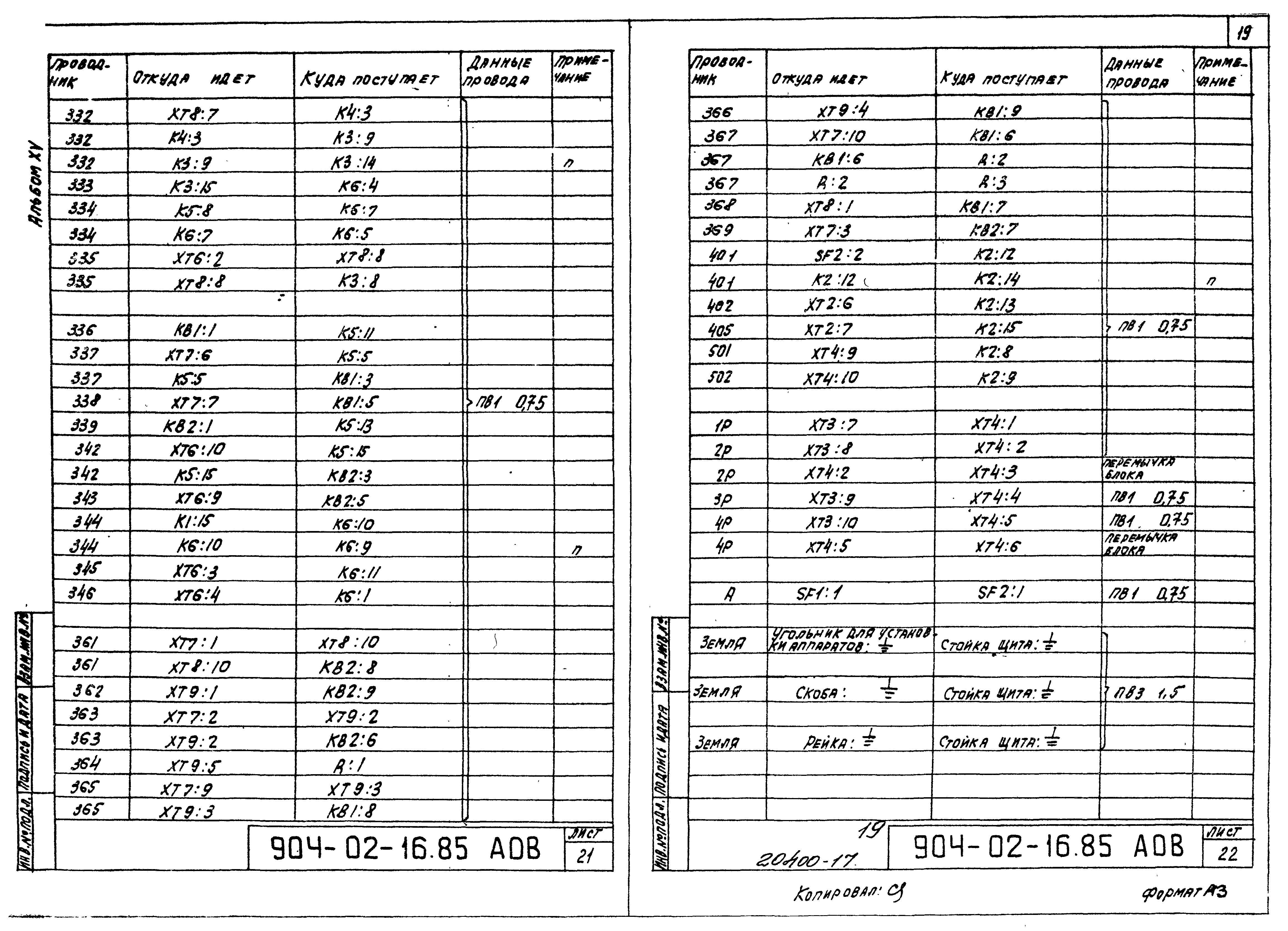 Типовые проектные решения 904-02-16.85