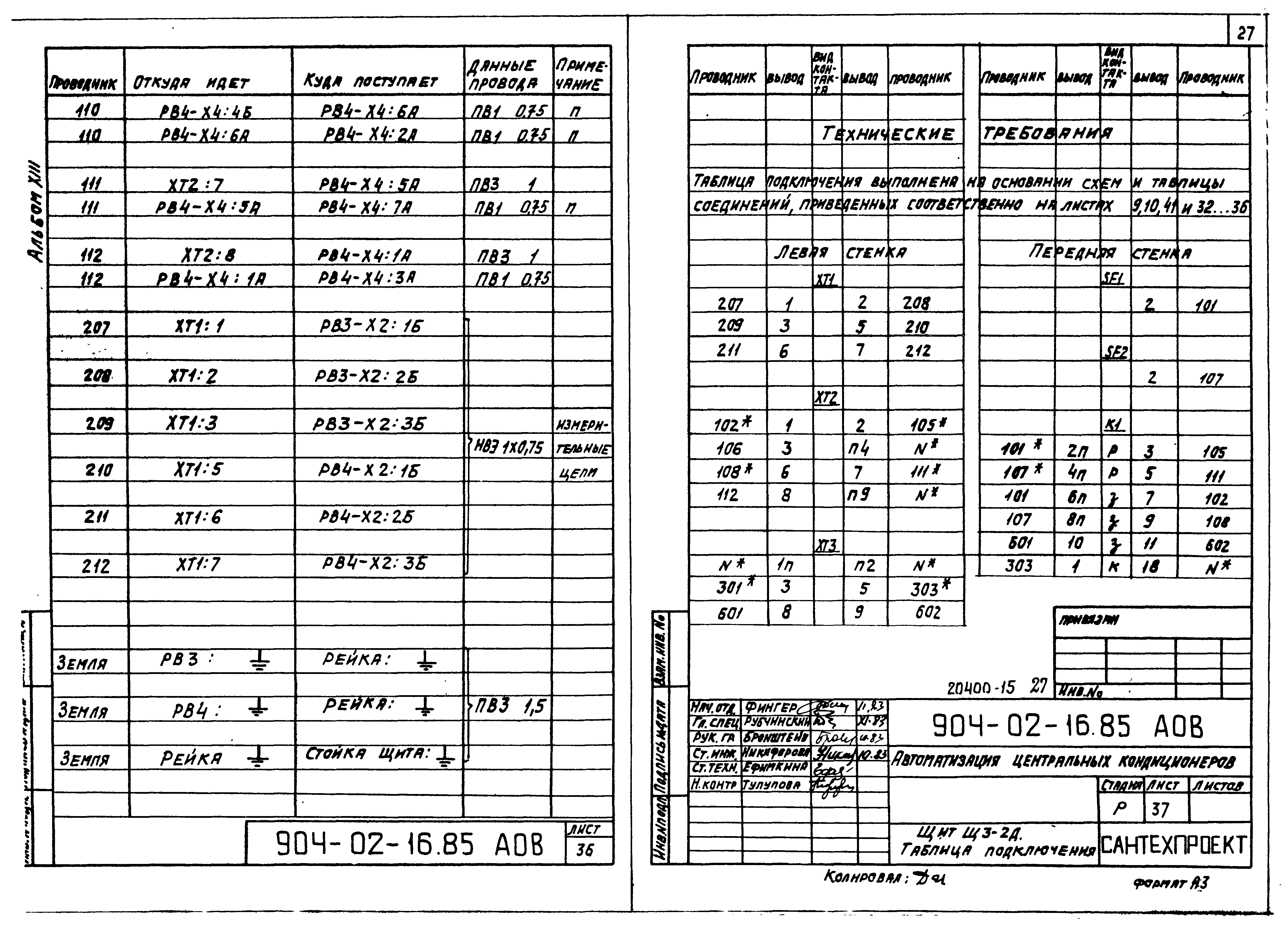 Типовые проектные решения 904-02-16.85