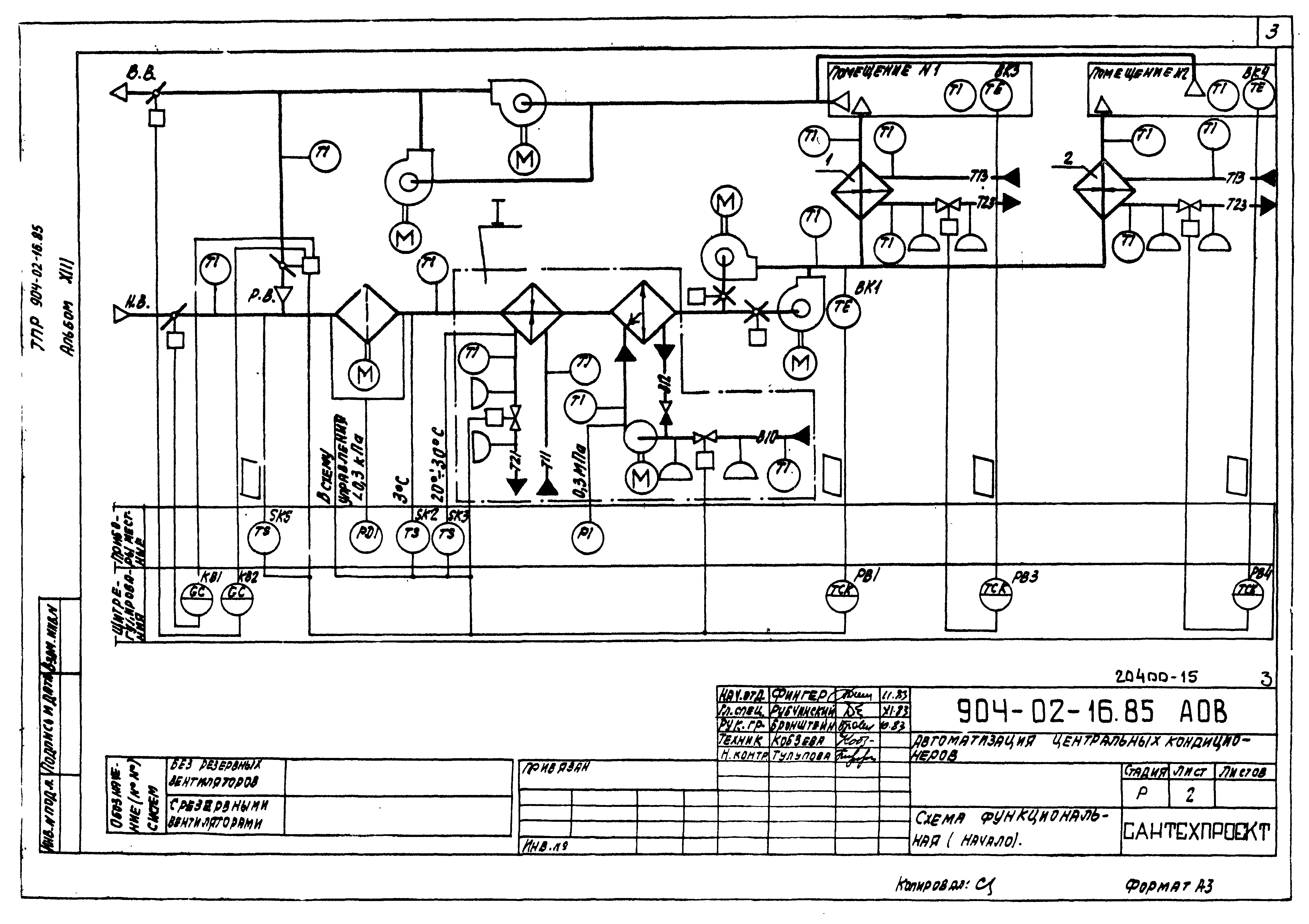 Типовые проектные решения 904-02-16.85