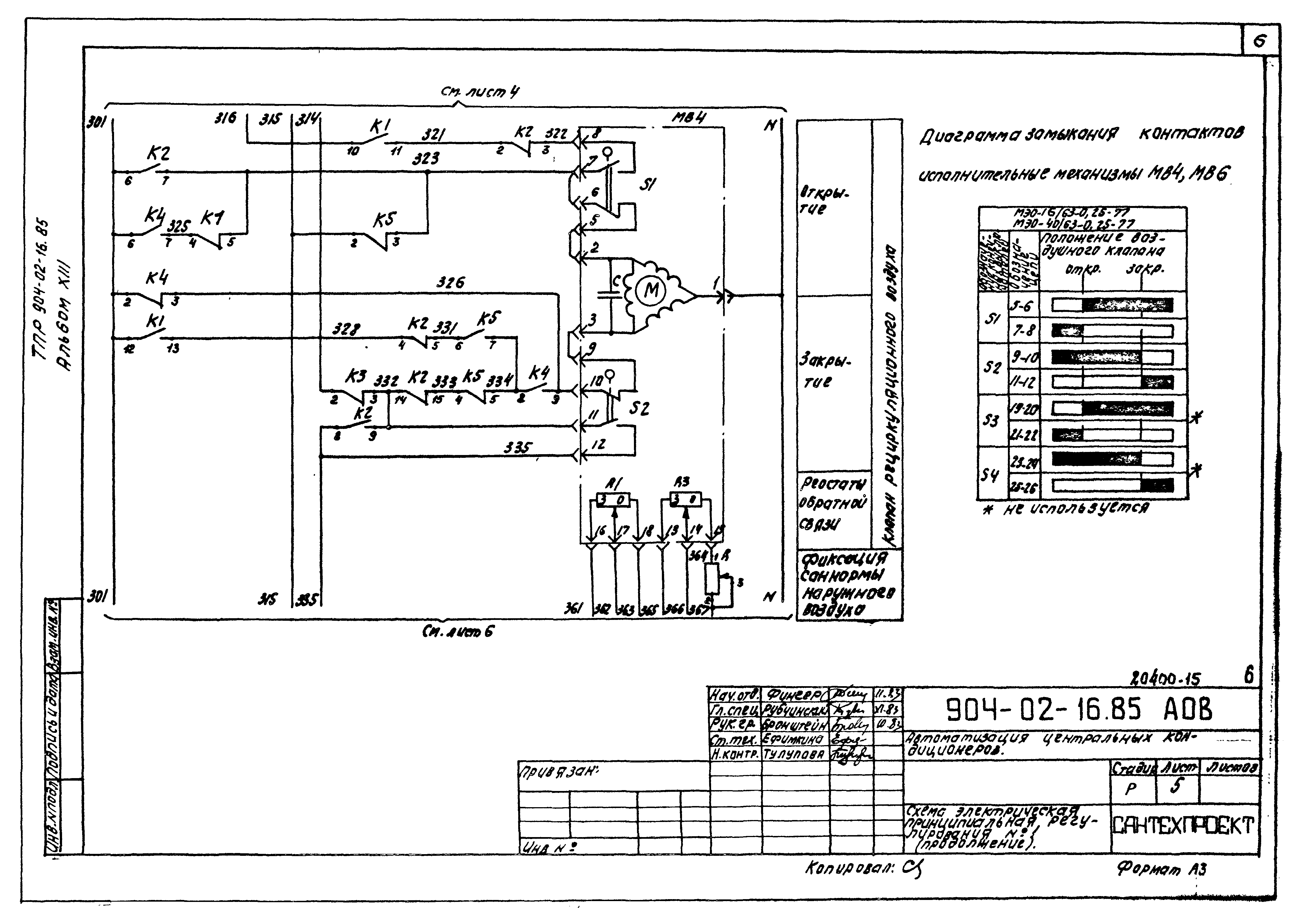 Типовые проектные решения 904-02-16.85