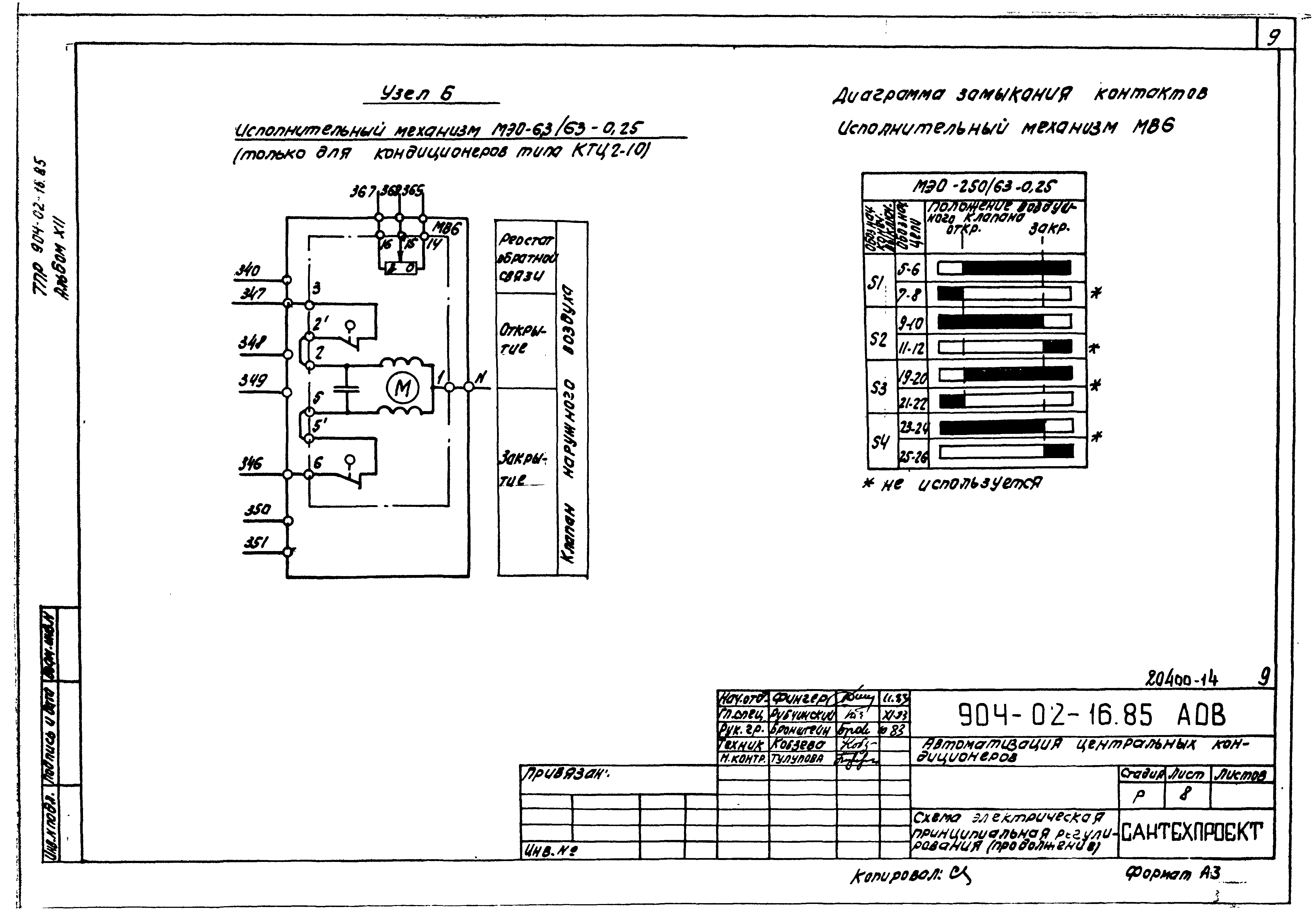 Типовые проектные решения 904-02-16.85