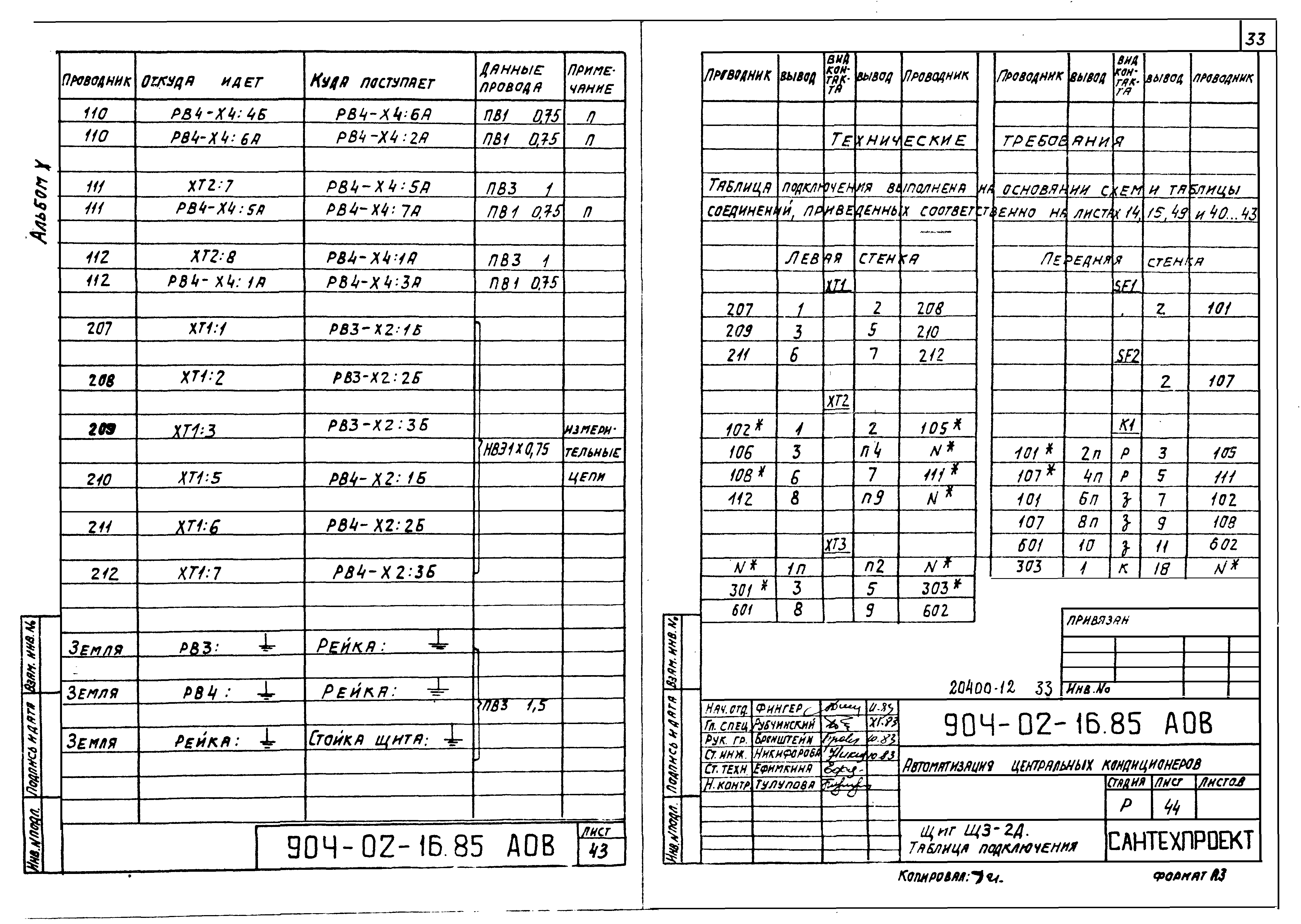 Типовые проектные решения 904-02-16.85