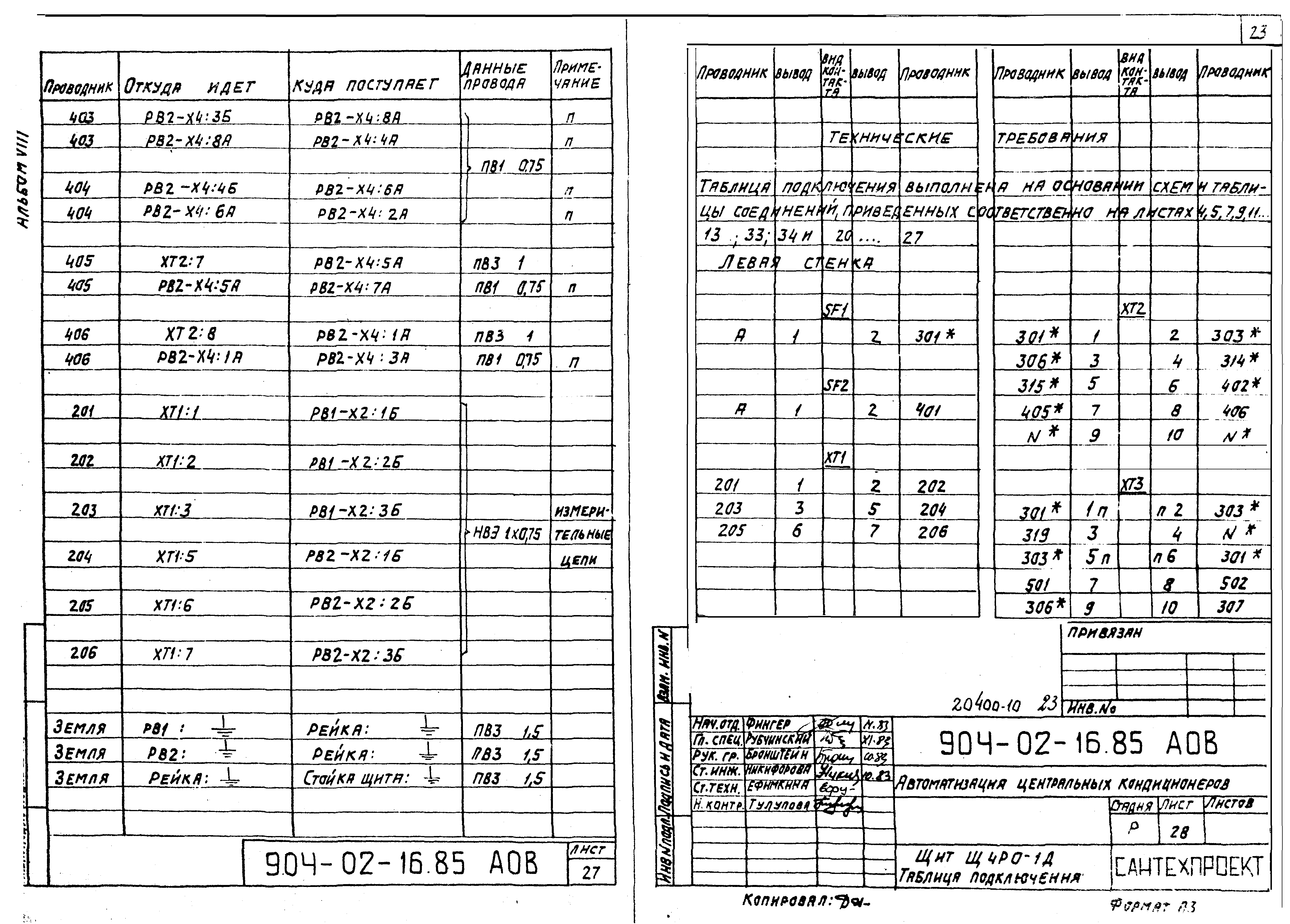 Типовые проектные решения 904-02-16.85