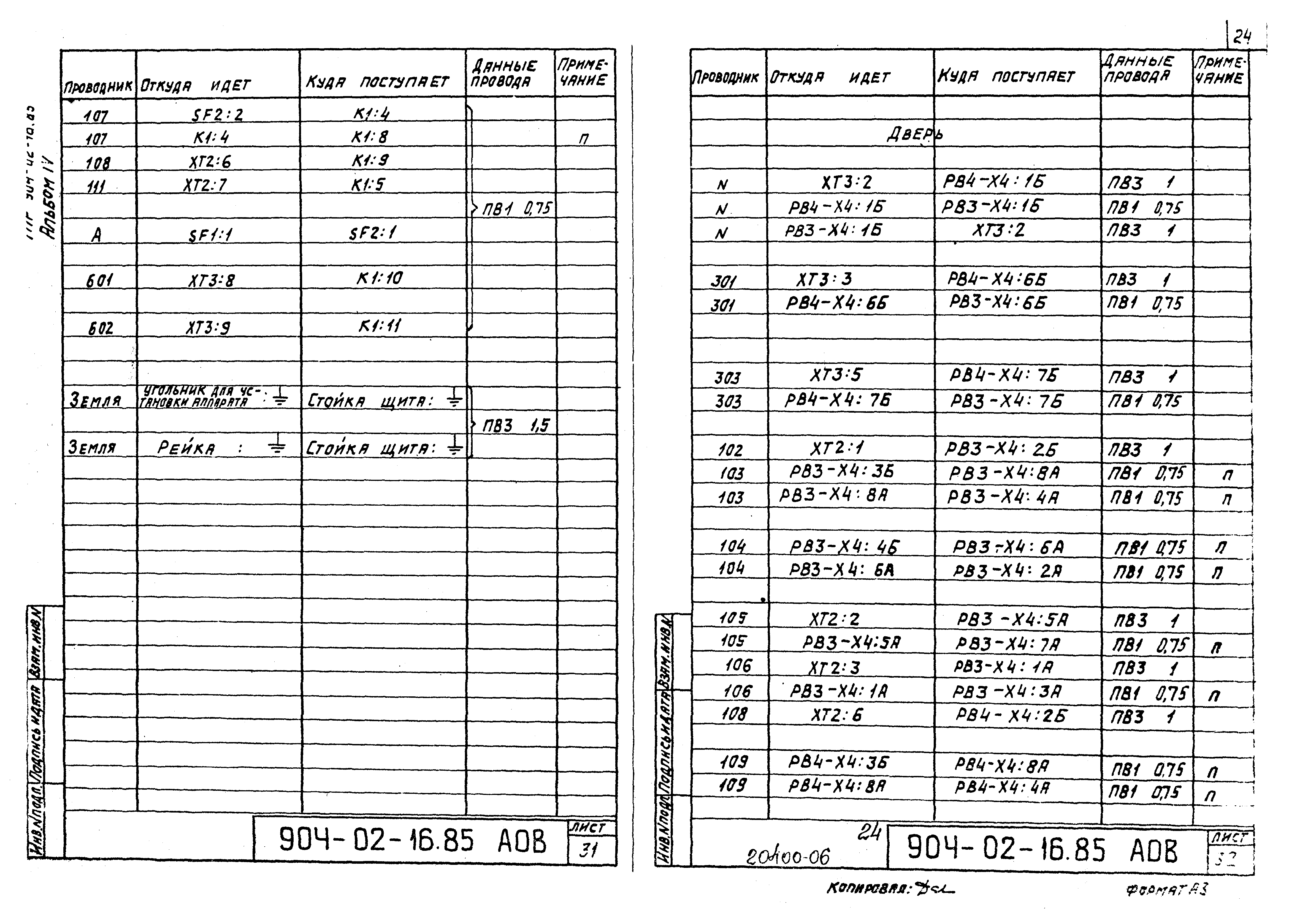 Типовые проектные решения 904-02-16.85