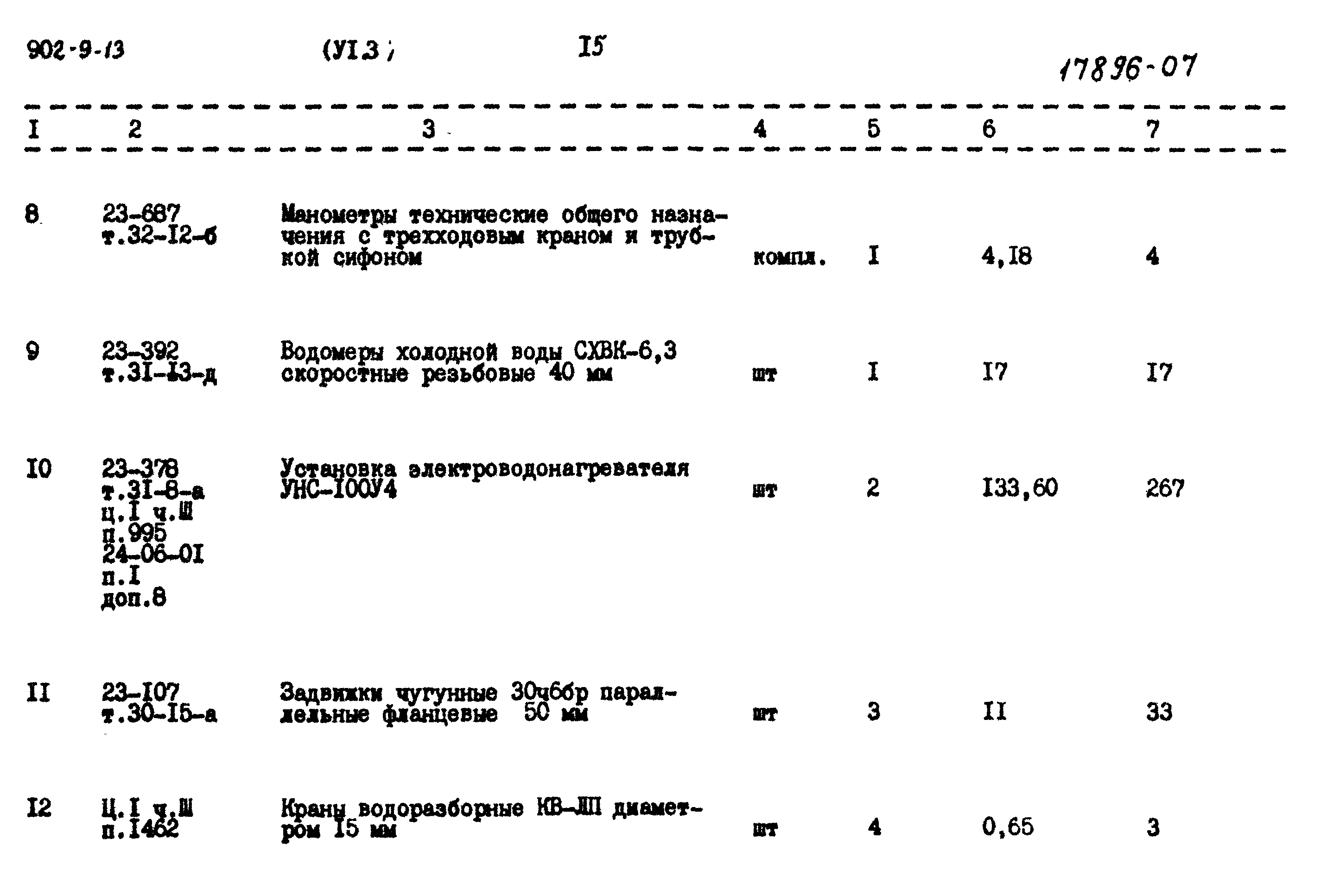Типовой проект 902-9-13