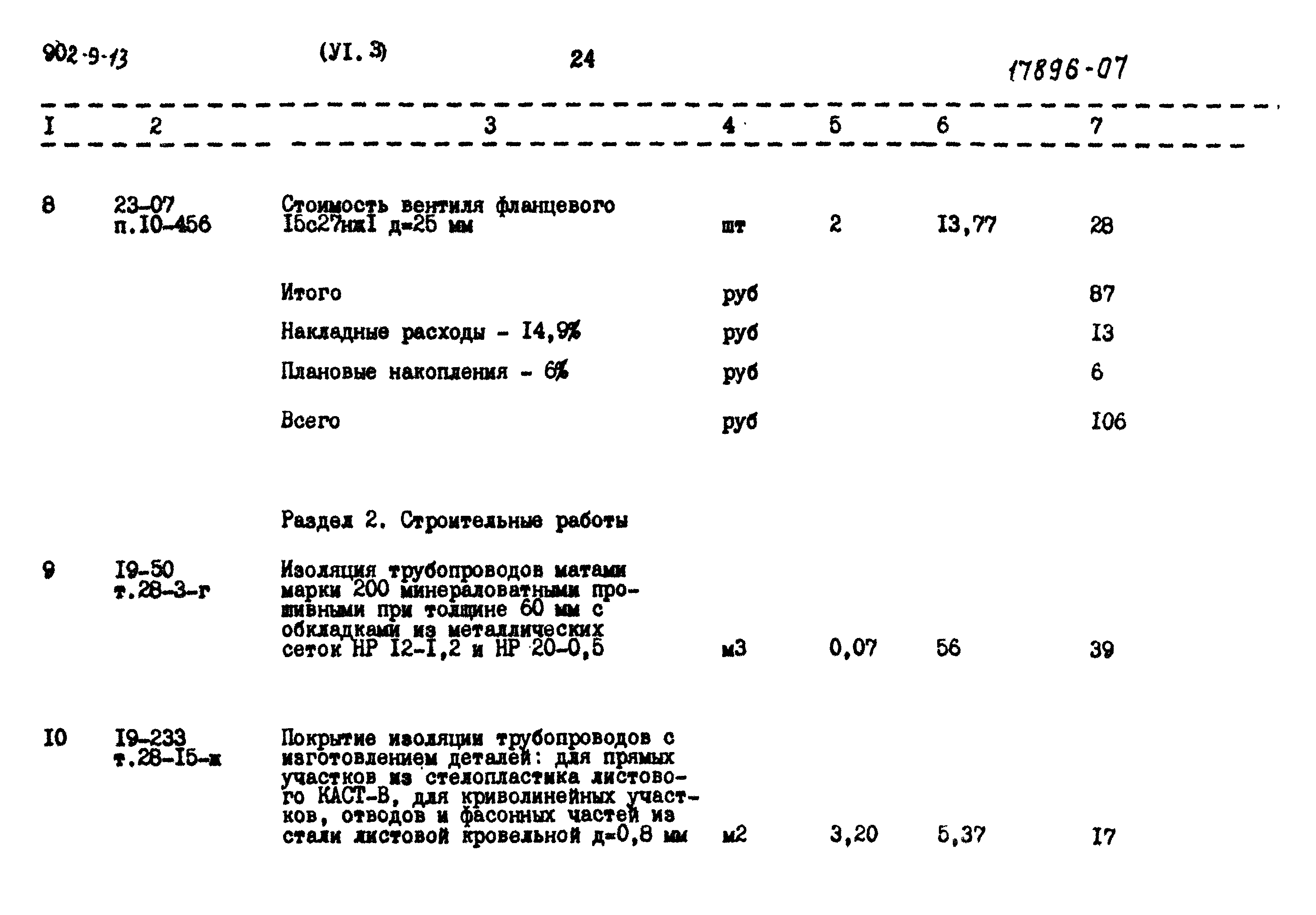 Типовой проект 902-9-13