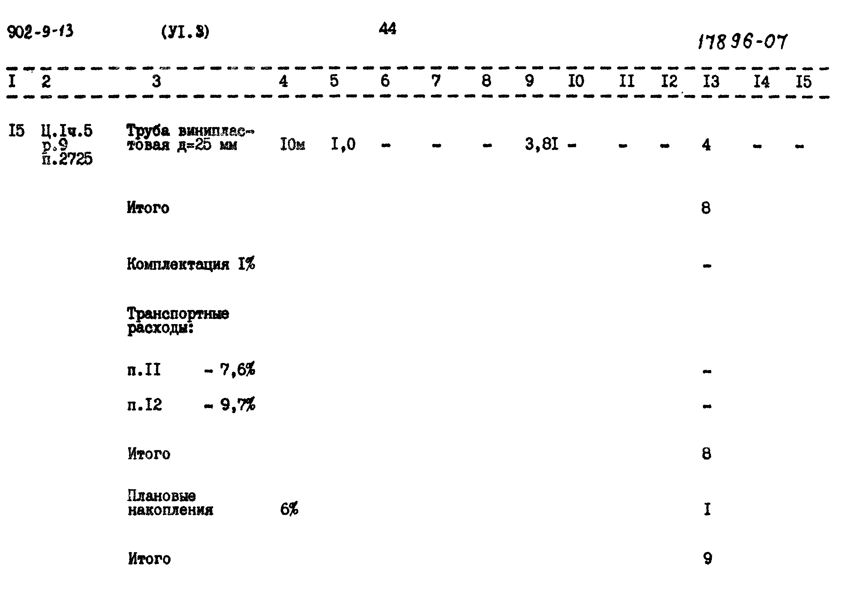 Типовой проект 902-9-13