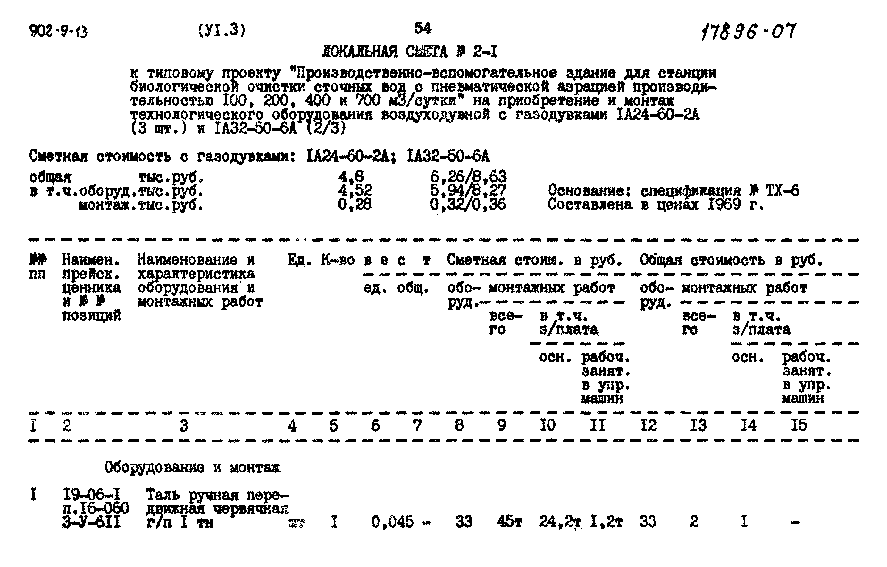 Типовой проект 902-9-13
