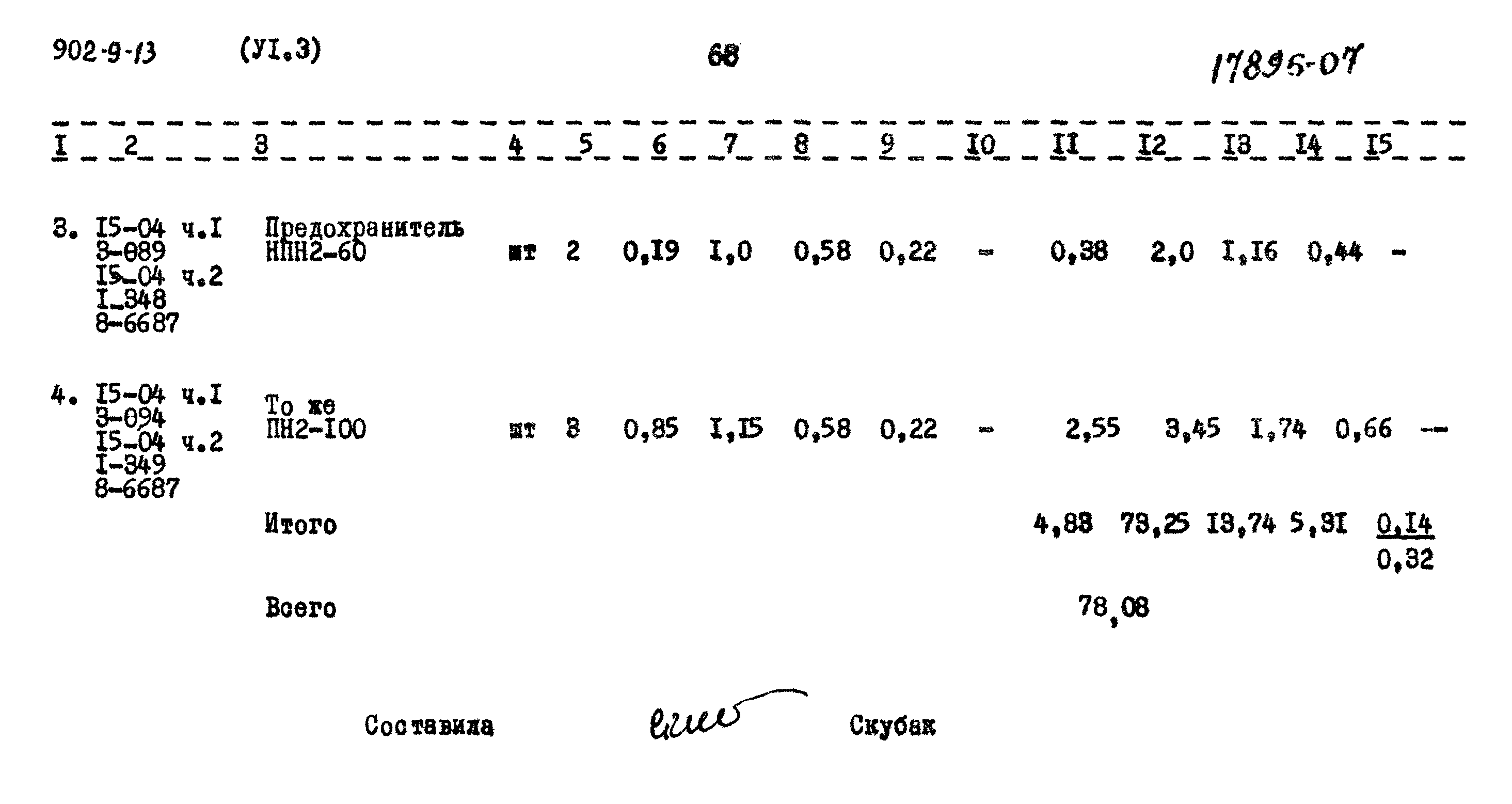 Типовой проект 902-9-13