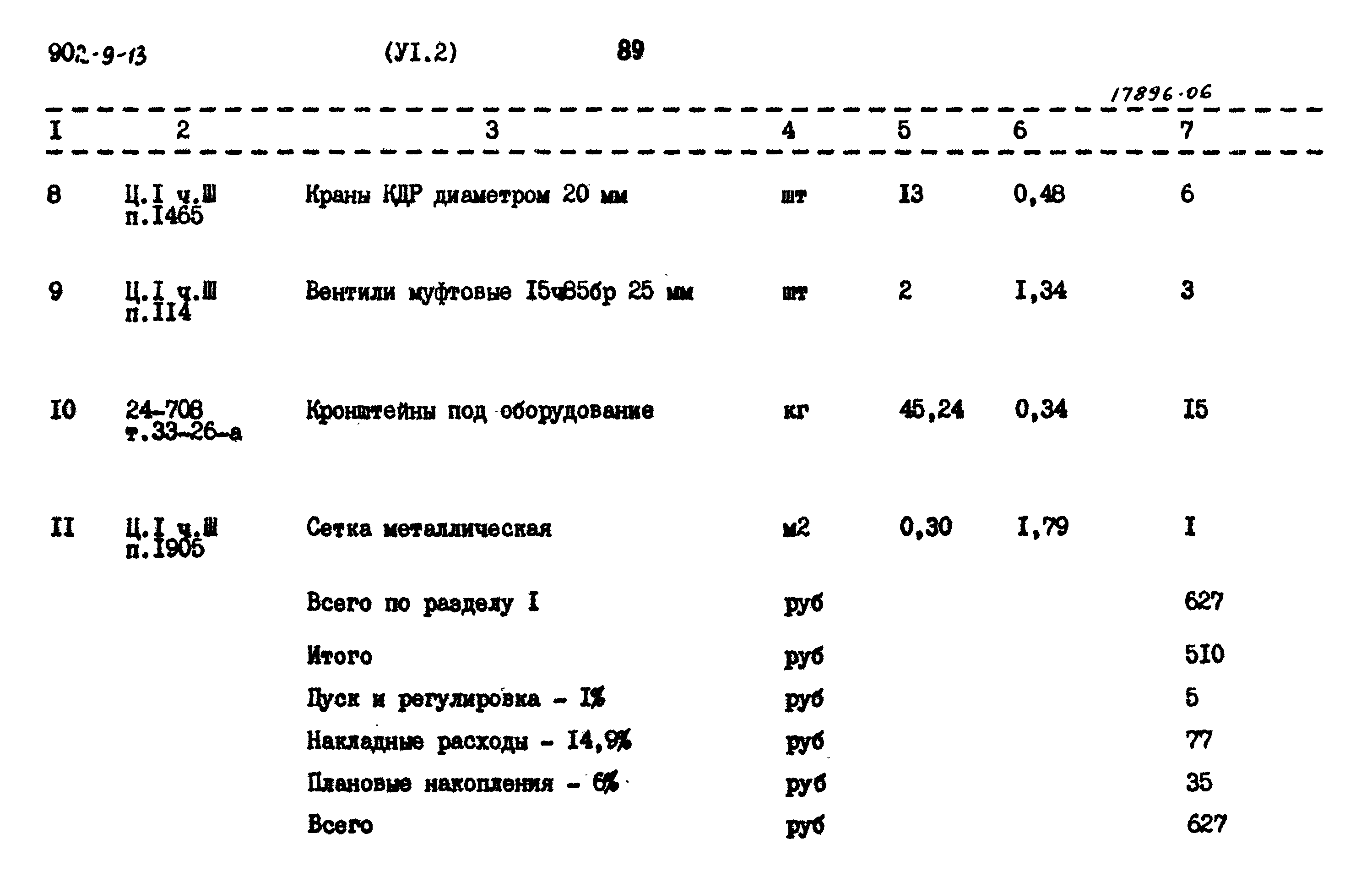 Типовой проект 902-9-13