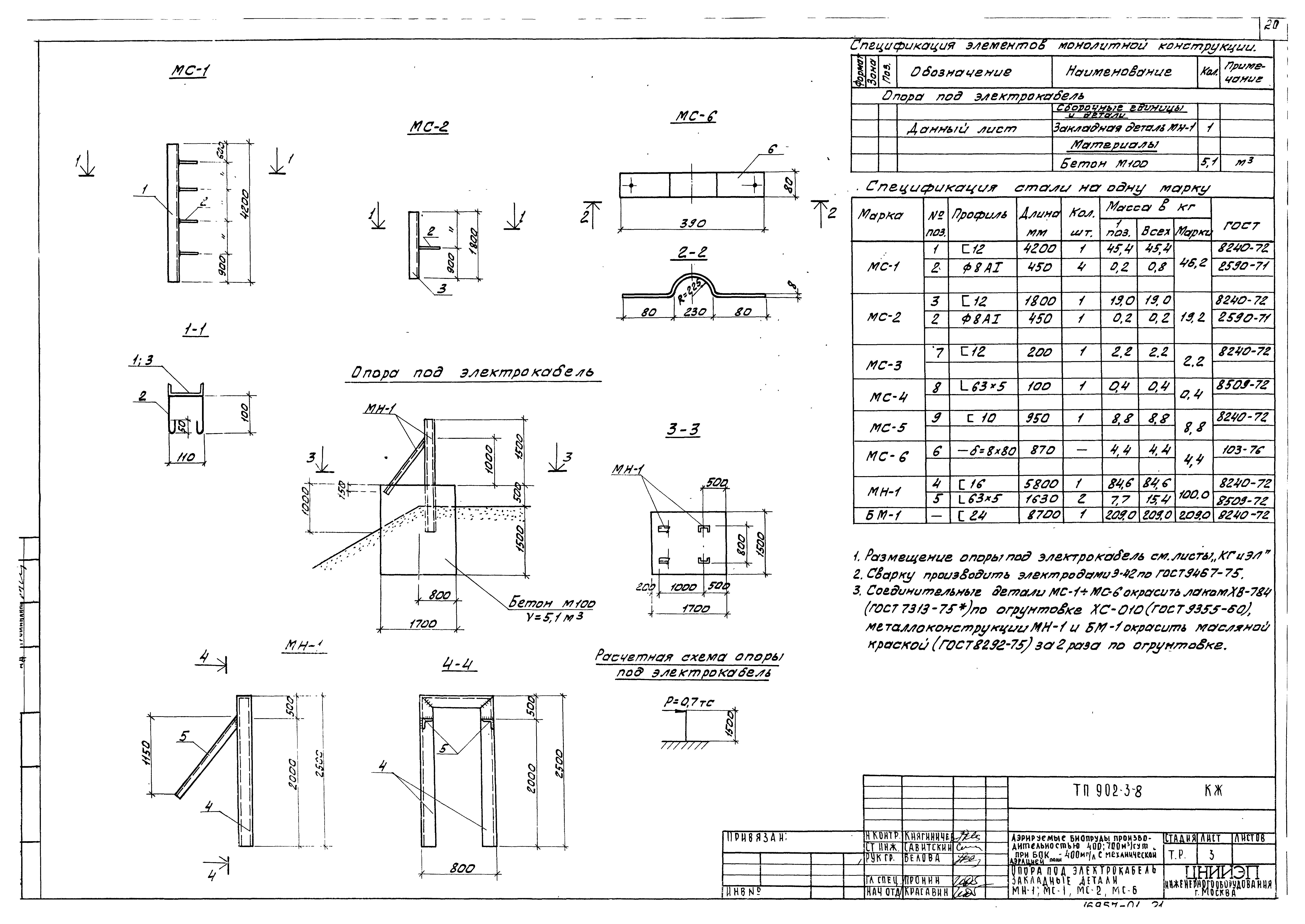 Типовой проект 902-3-8