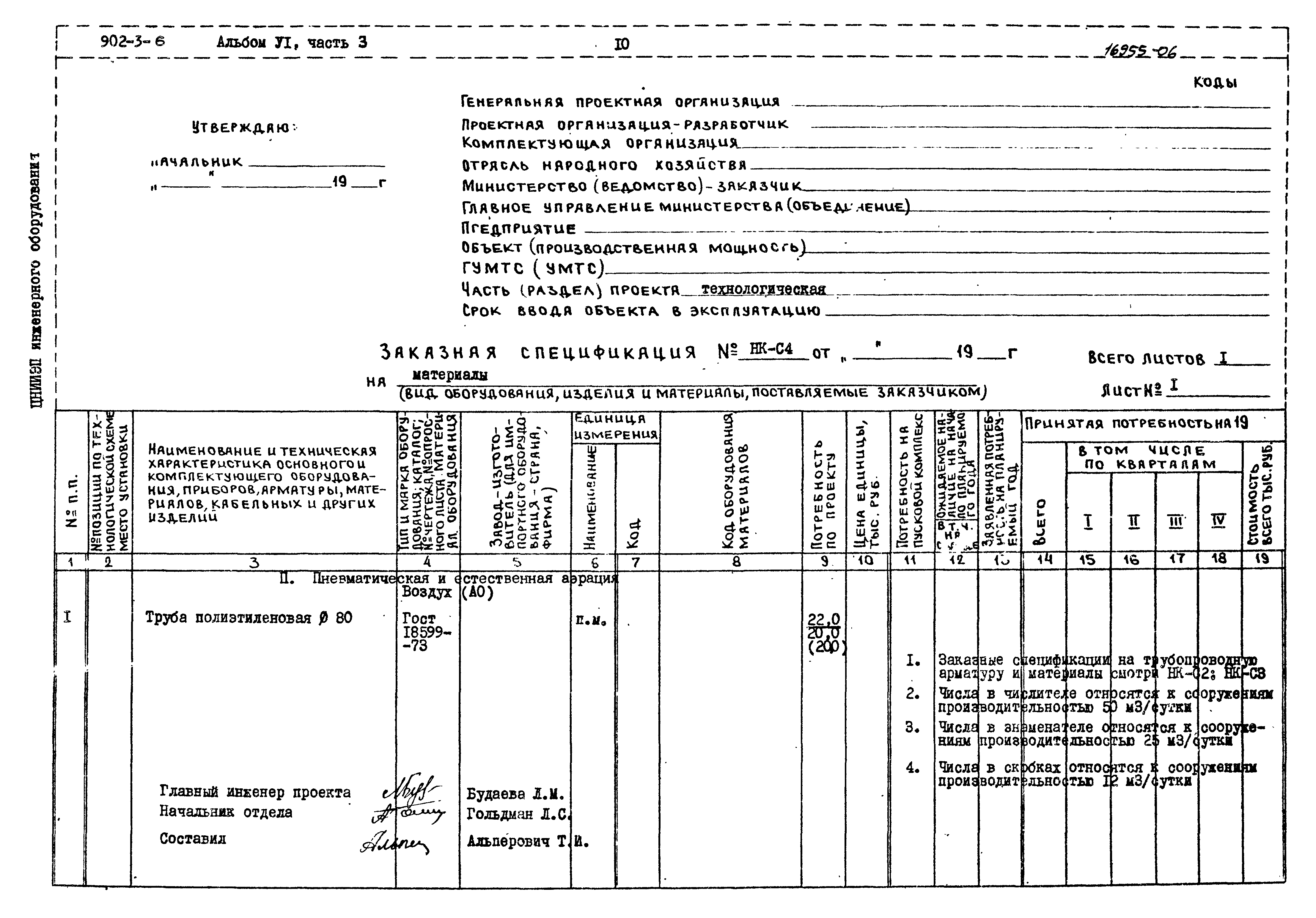 Типовой проект 902-3-6
