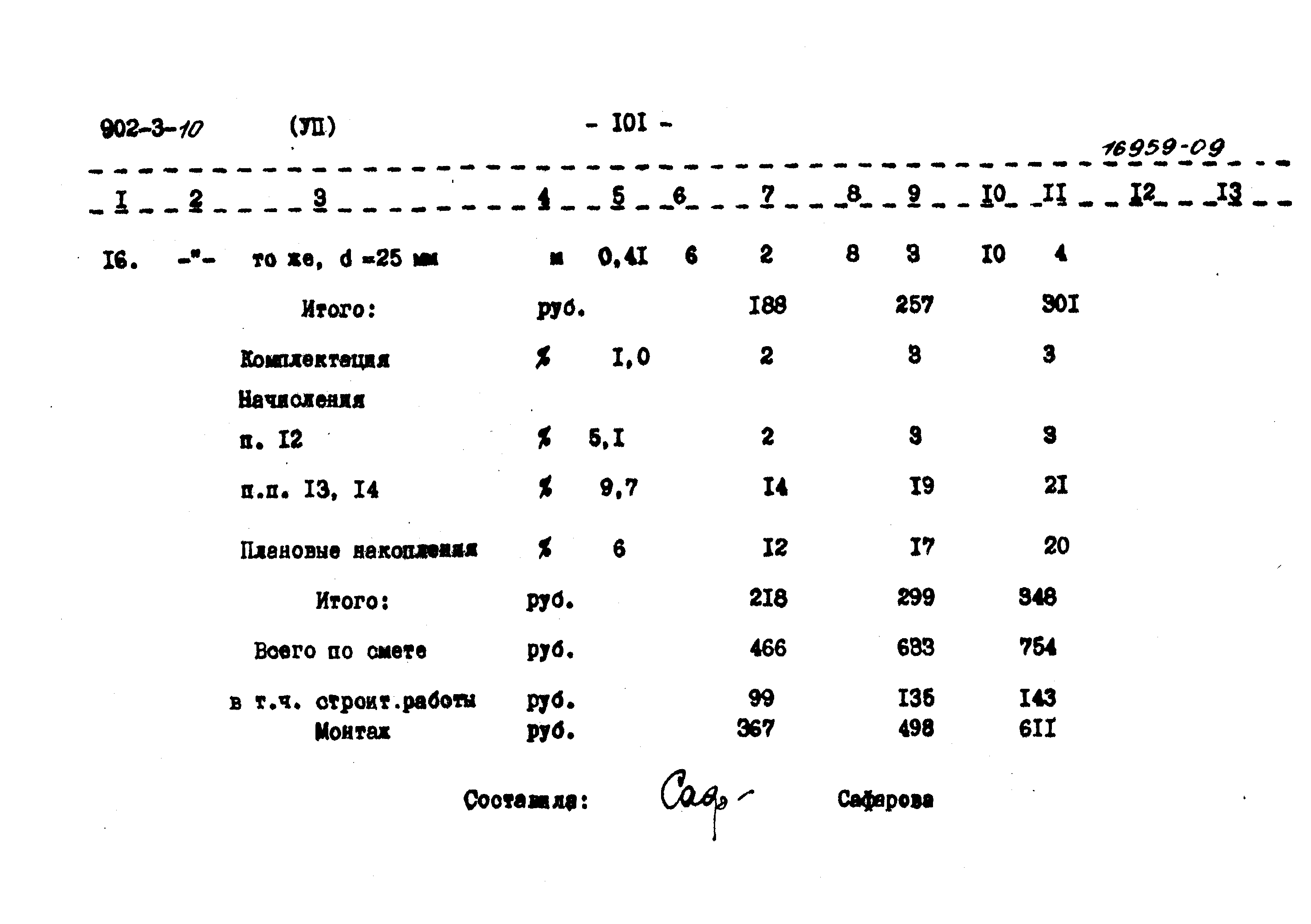 Типовой проект 902-3-10