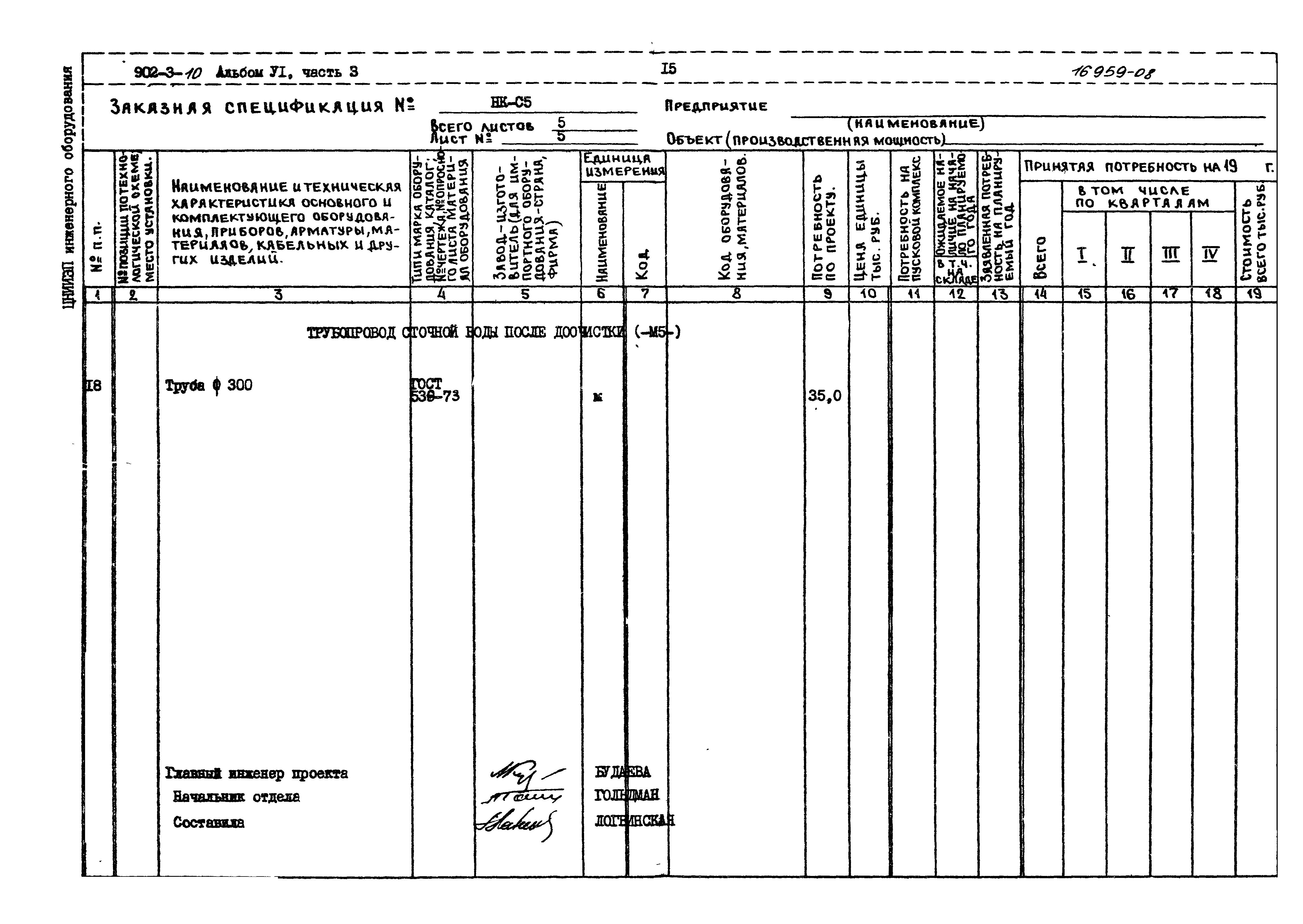 Типовой проект 902-3-10
