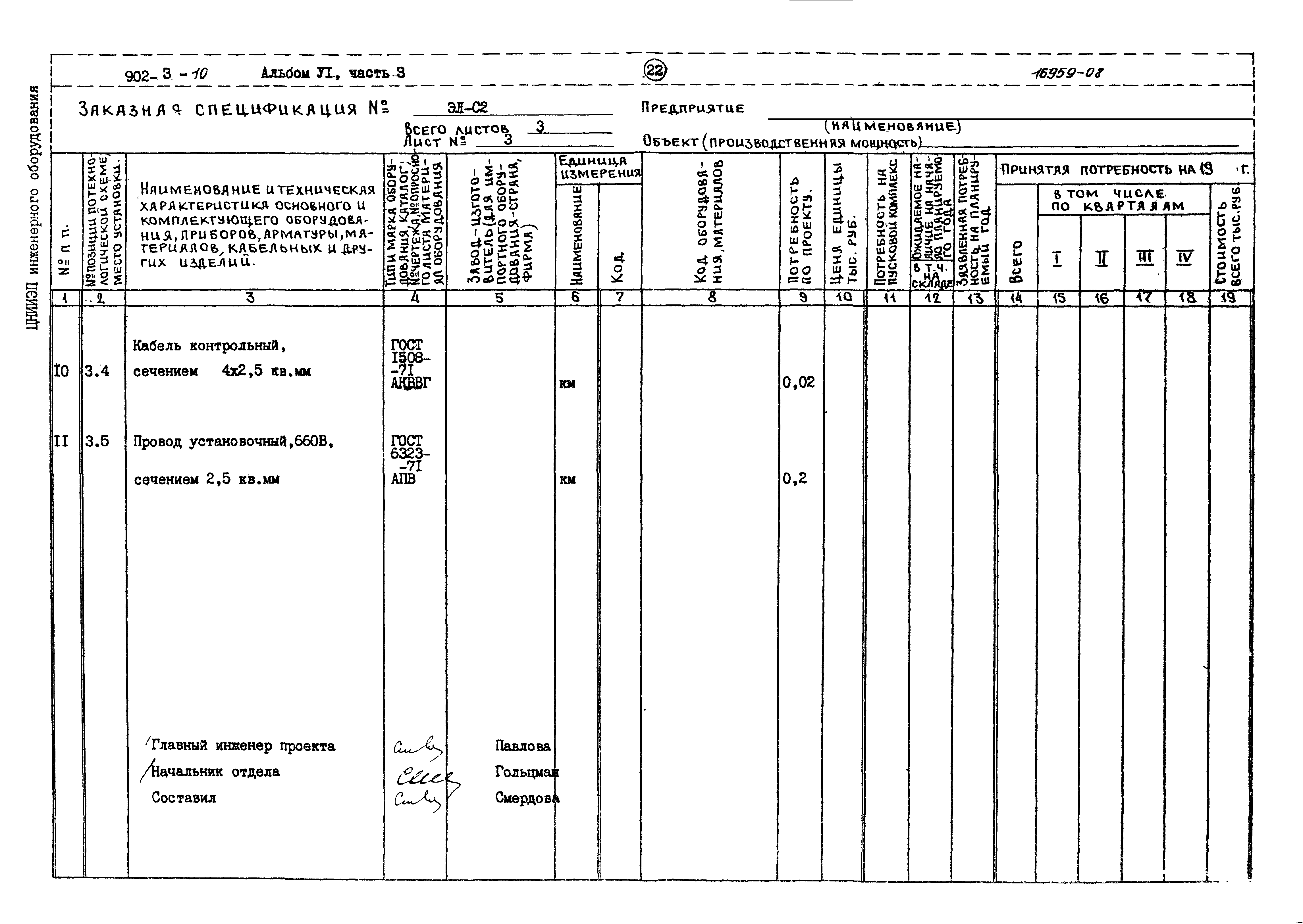 Типовой проект 902-3-10