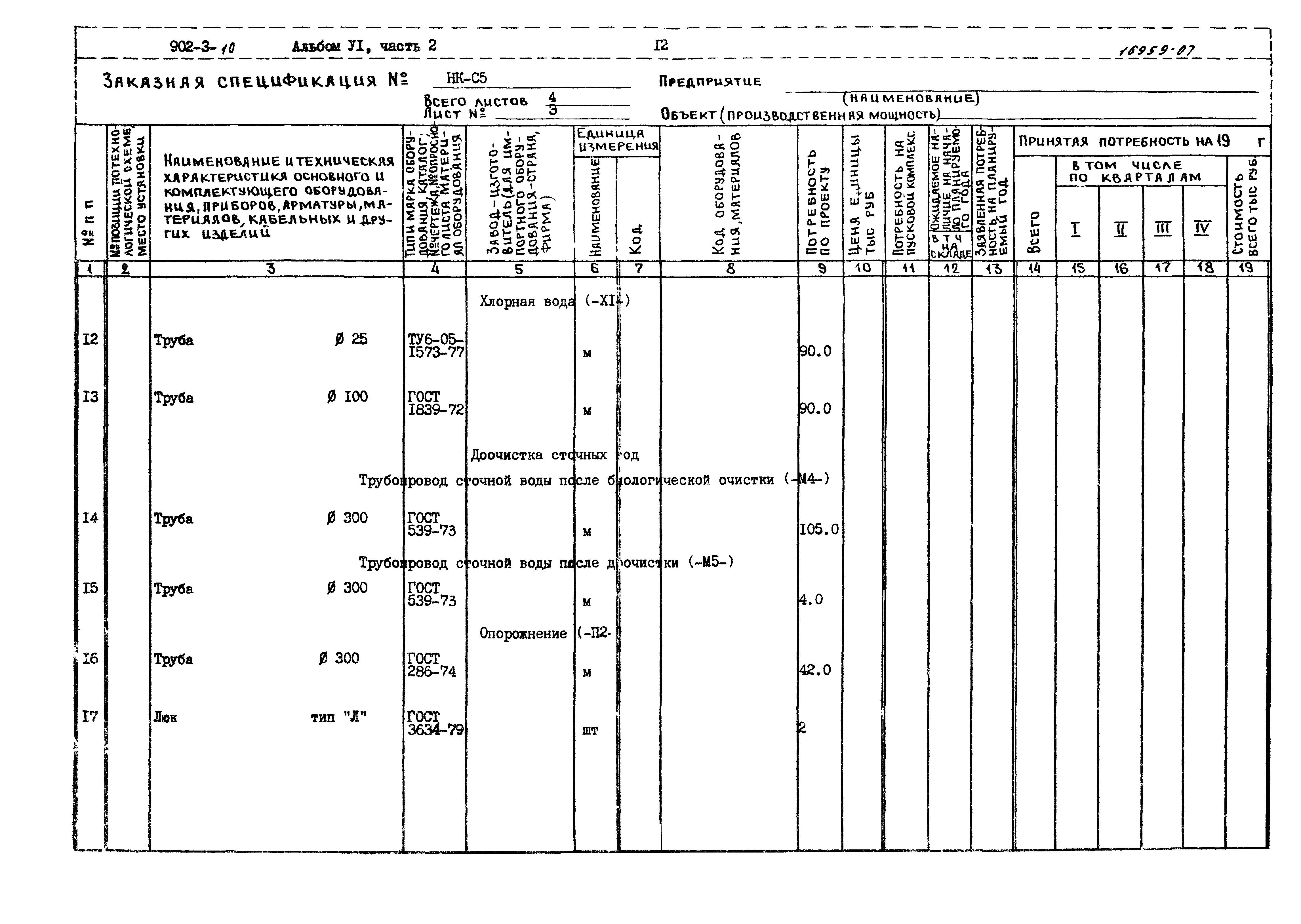 Типовой проект 902-3-10