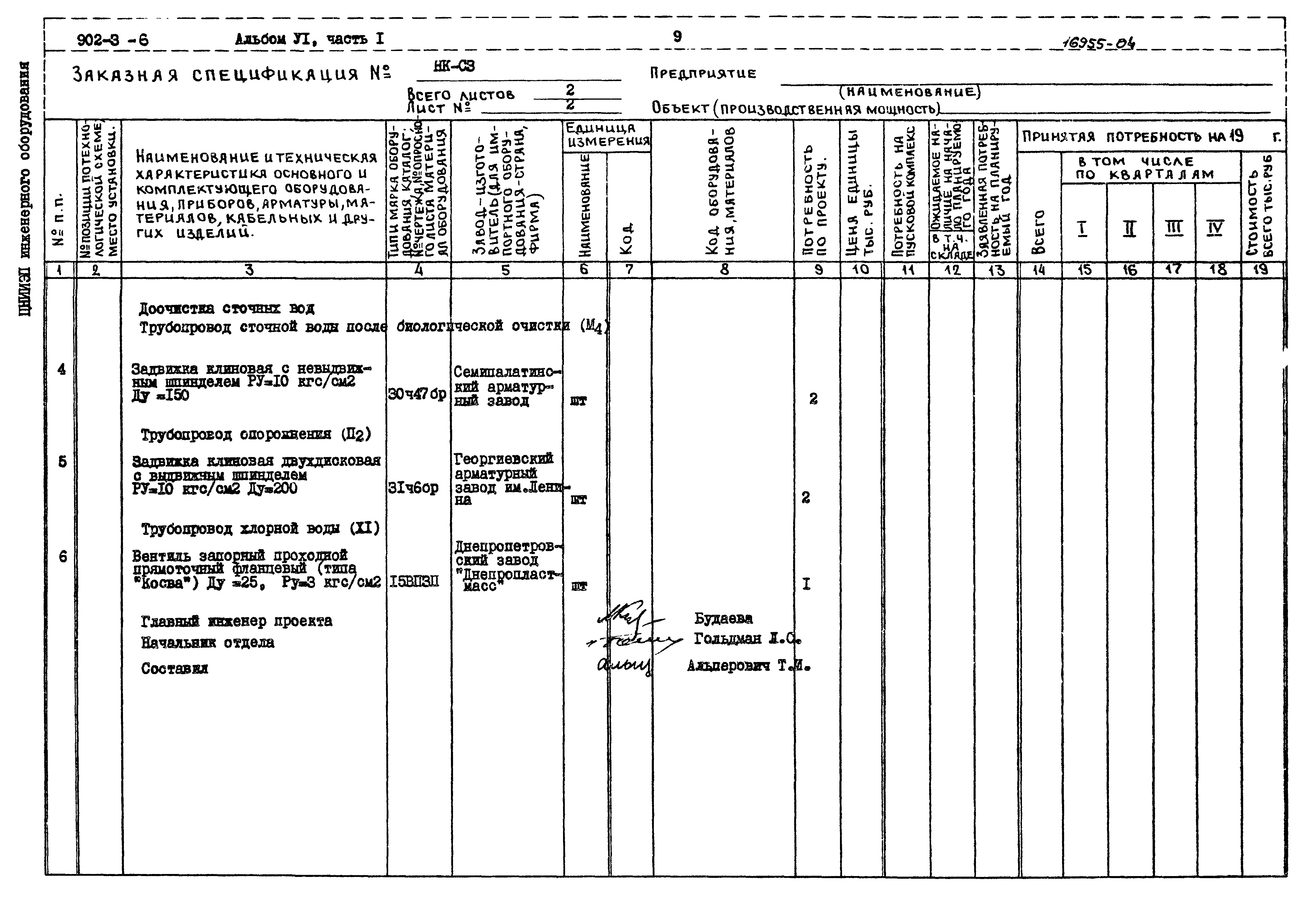 Типовой проект 902-3-6