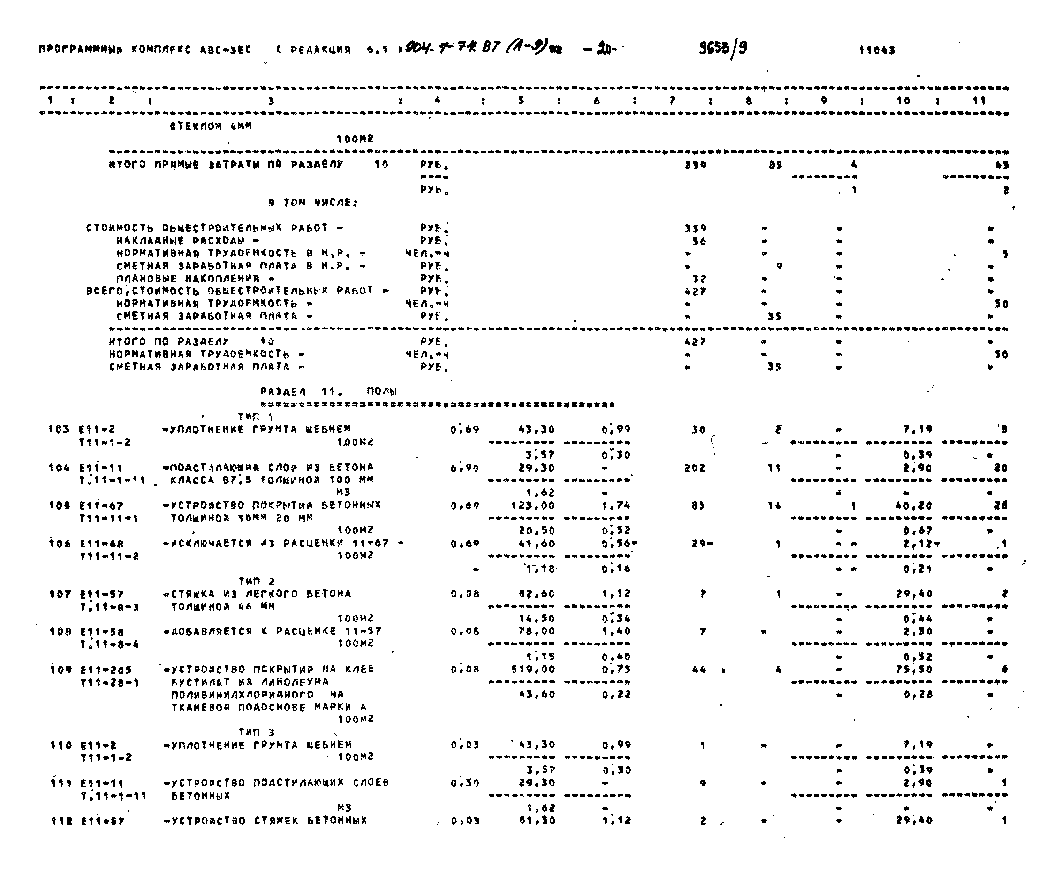 Типовой проект 904-1-74.87