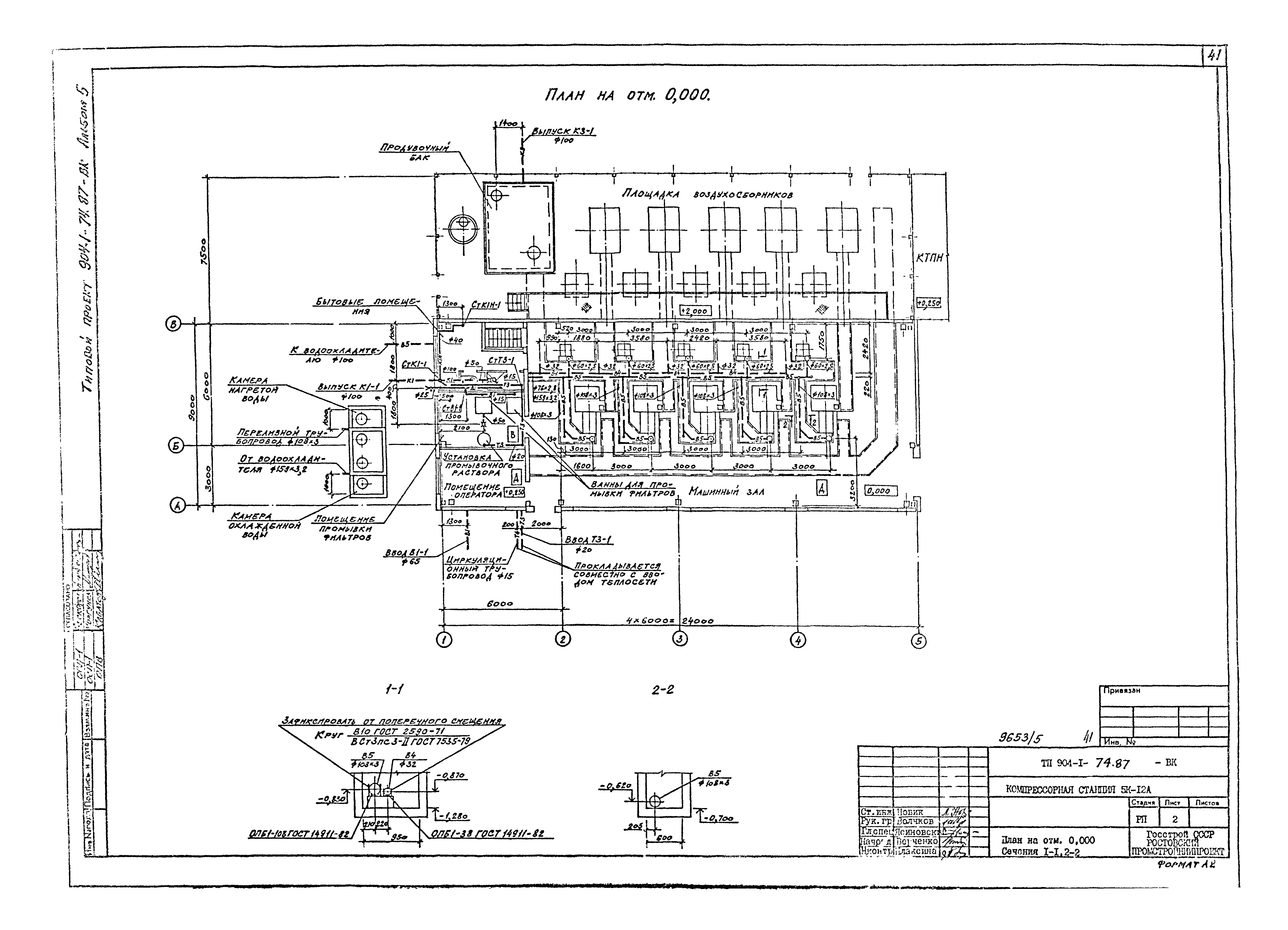 Типовой проект 904-1-74.87