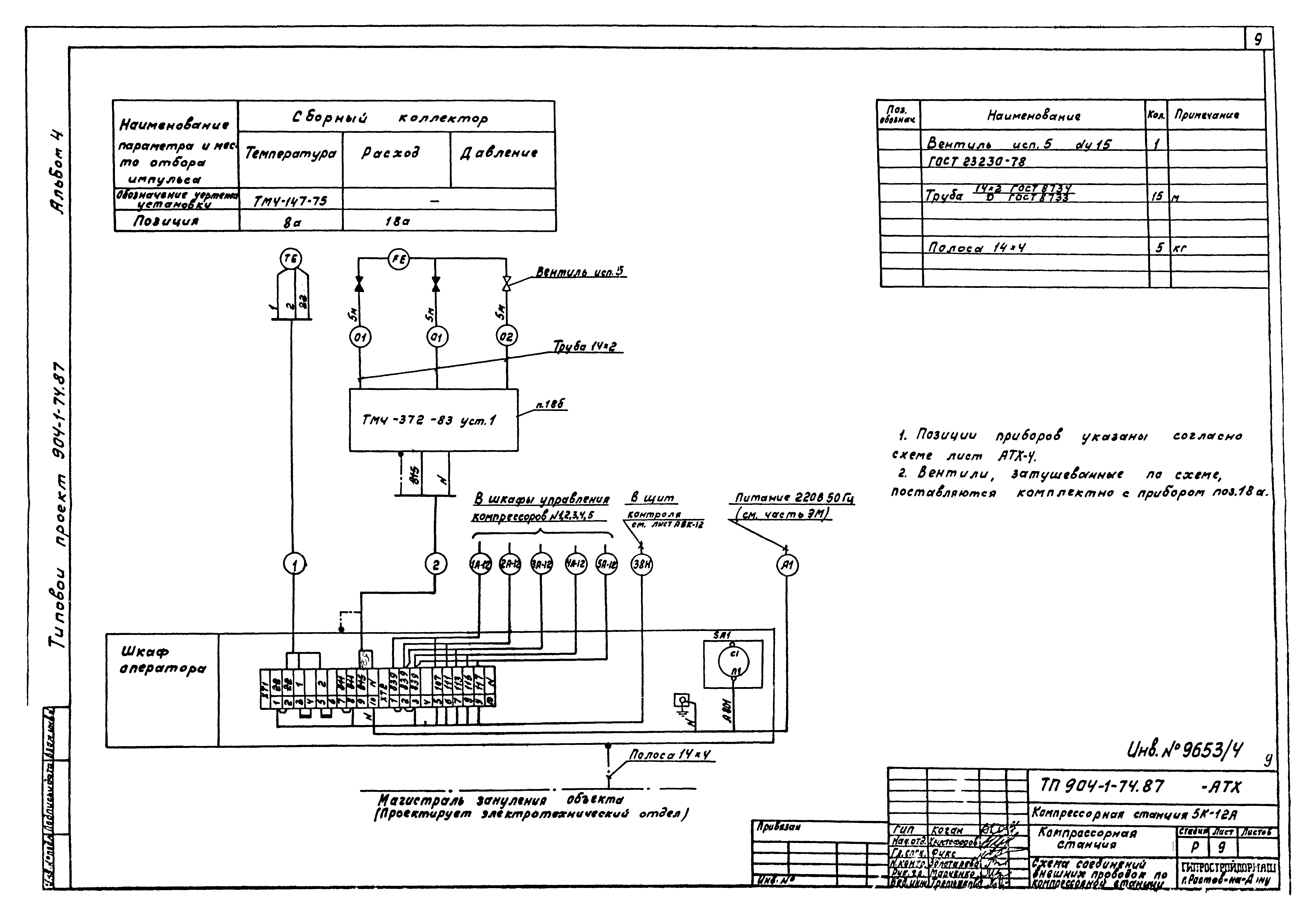 Типовой проект 904-1-74.87