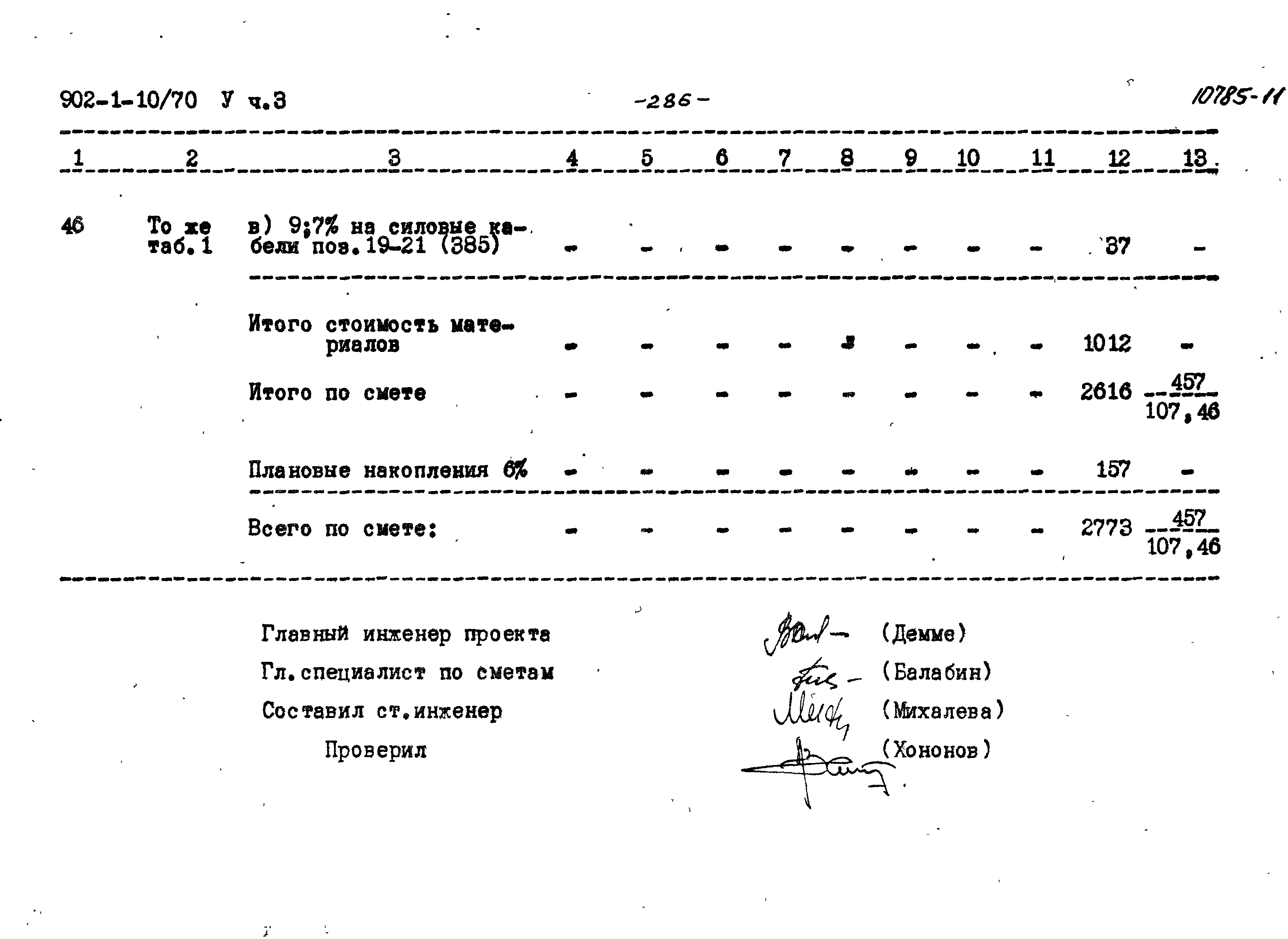 Типовой проект 902-1-10/70