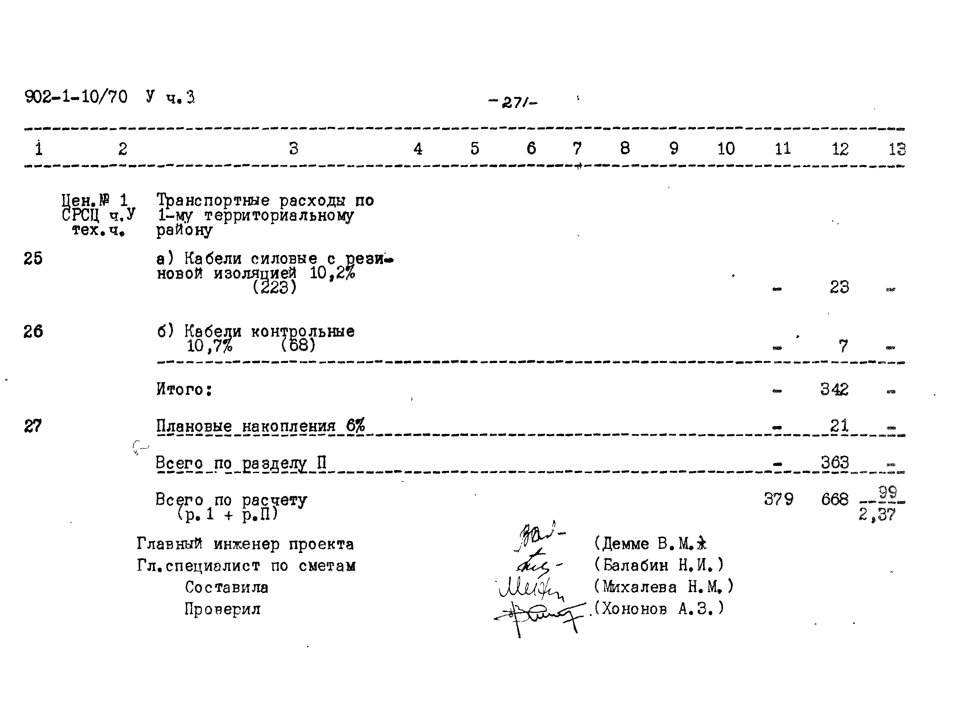 Типовой проект 902-1-10/70