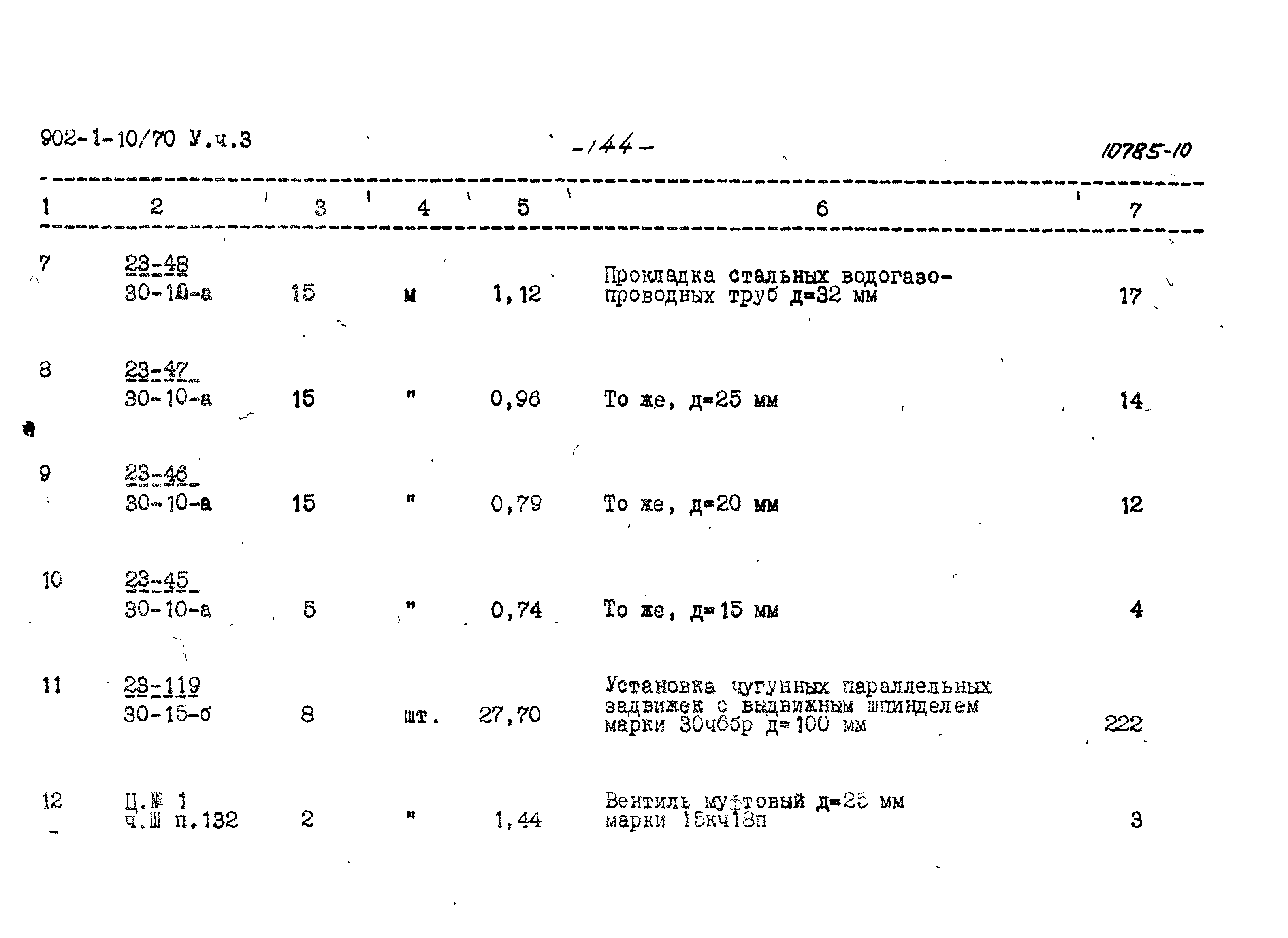 Типовой проект 902-1-10/70