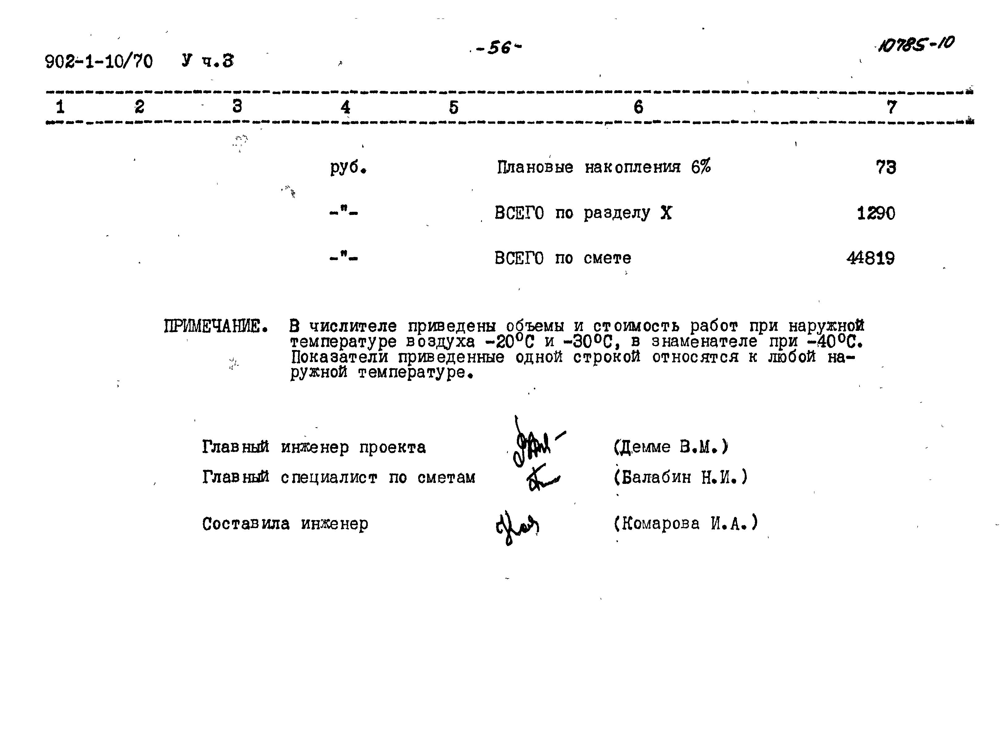 Типовой проект 902-1-10/70