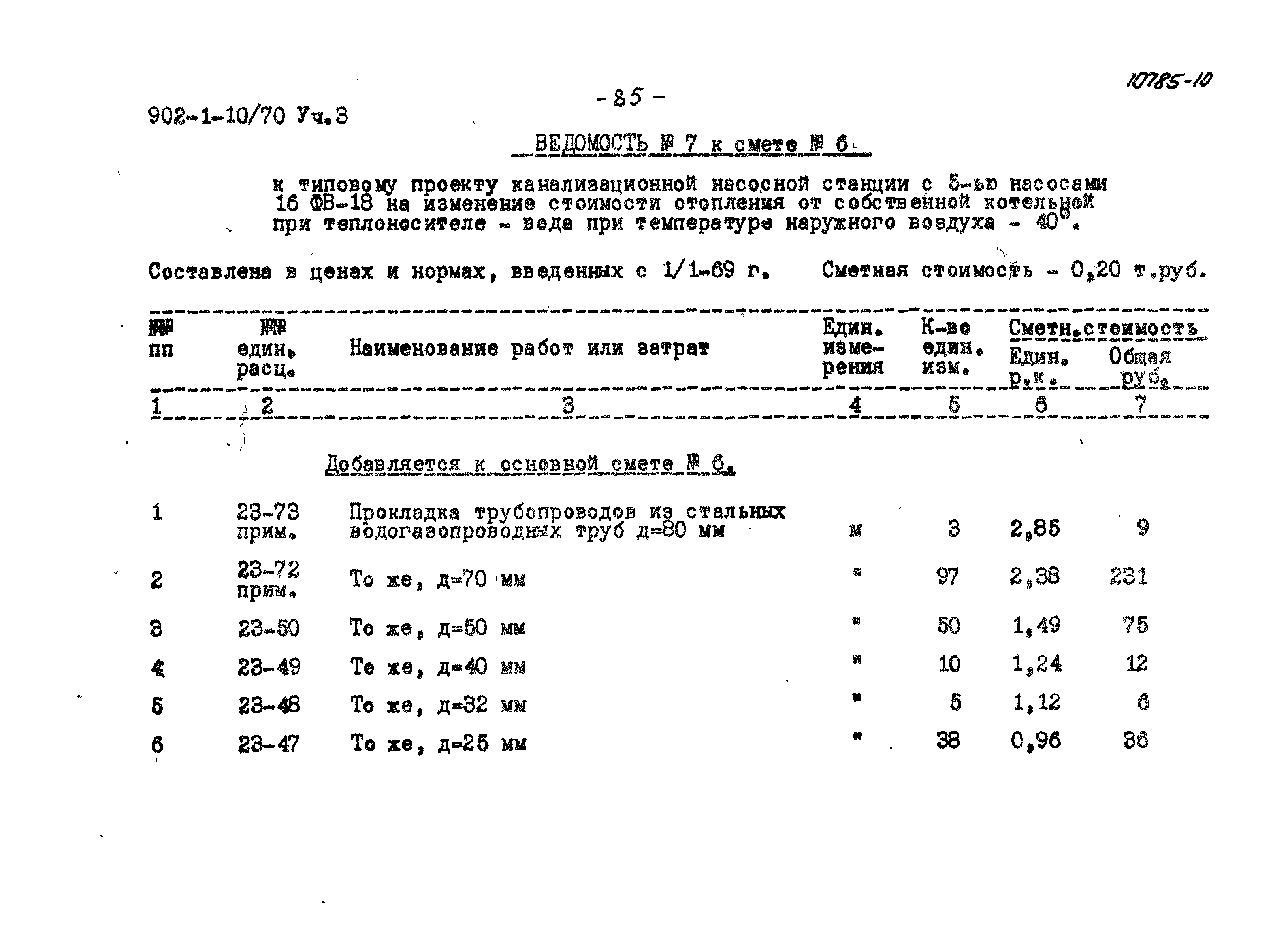 Типовой проект 902-1-10/70