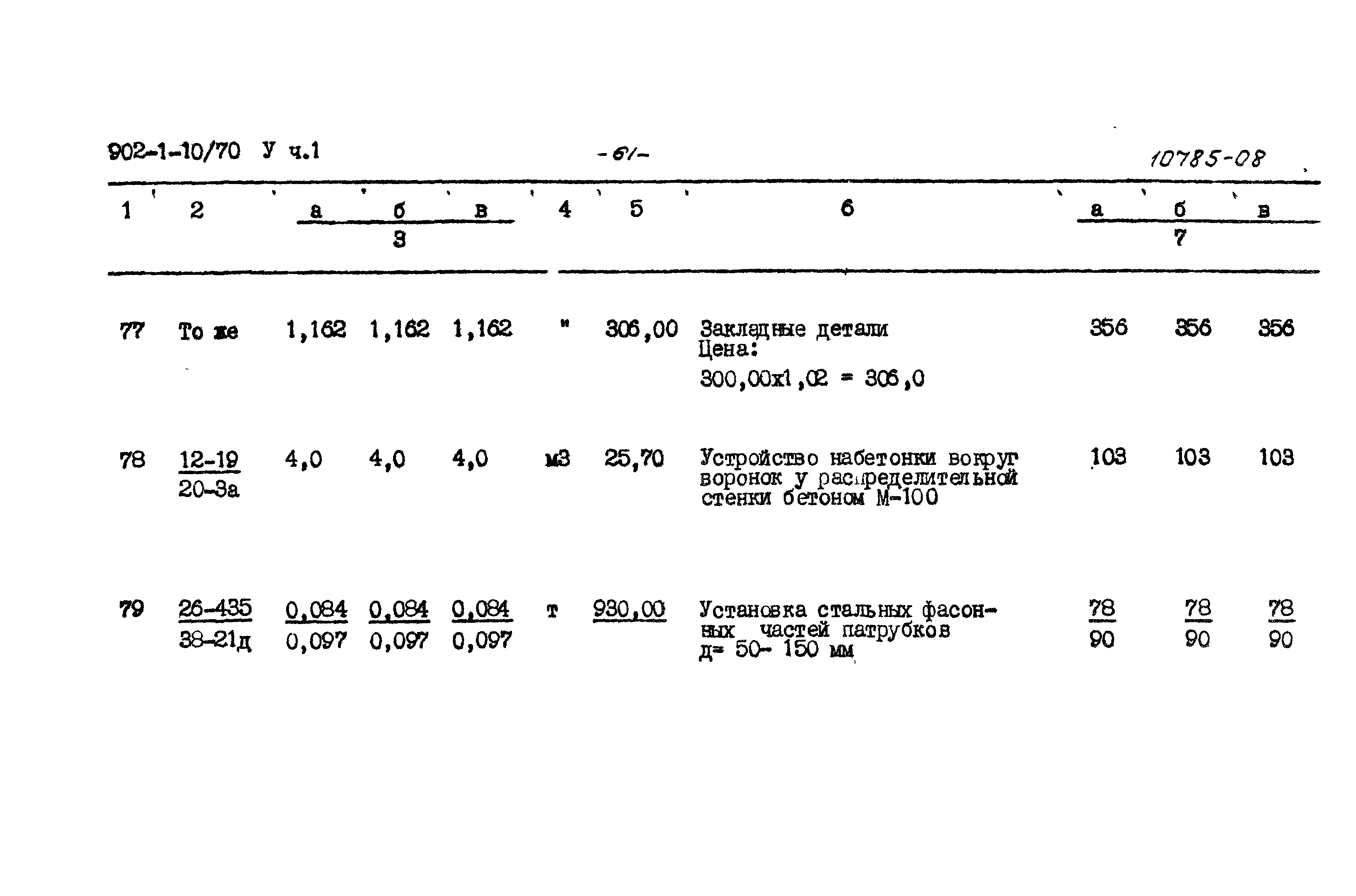 Типовой проект 902-1-10/70