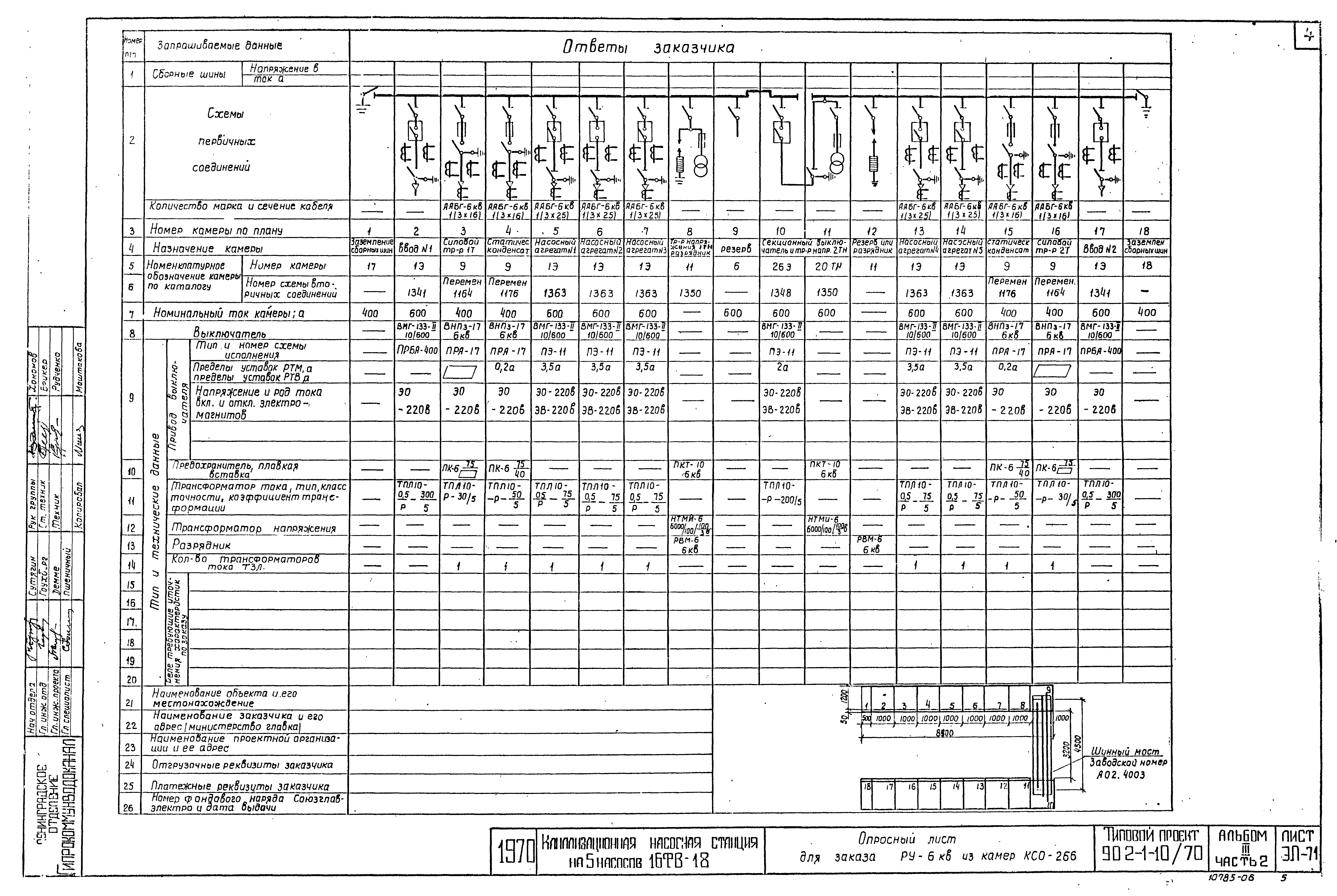 Типовой проект 902-1-10/70