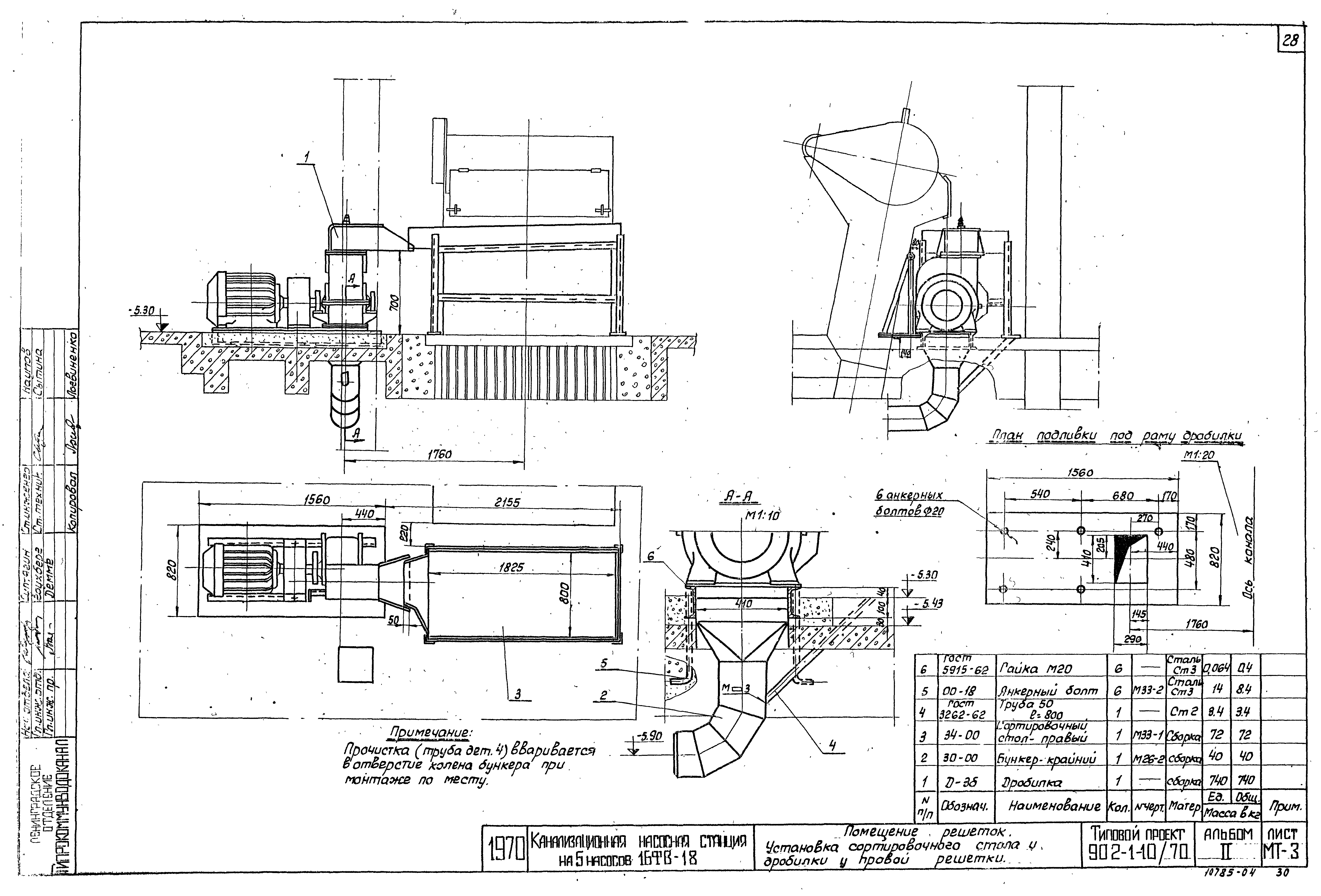 Типовой проект 902-1-10/70