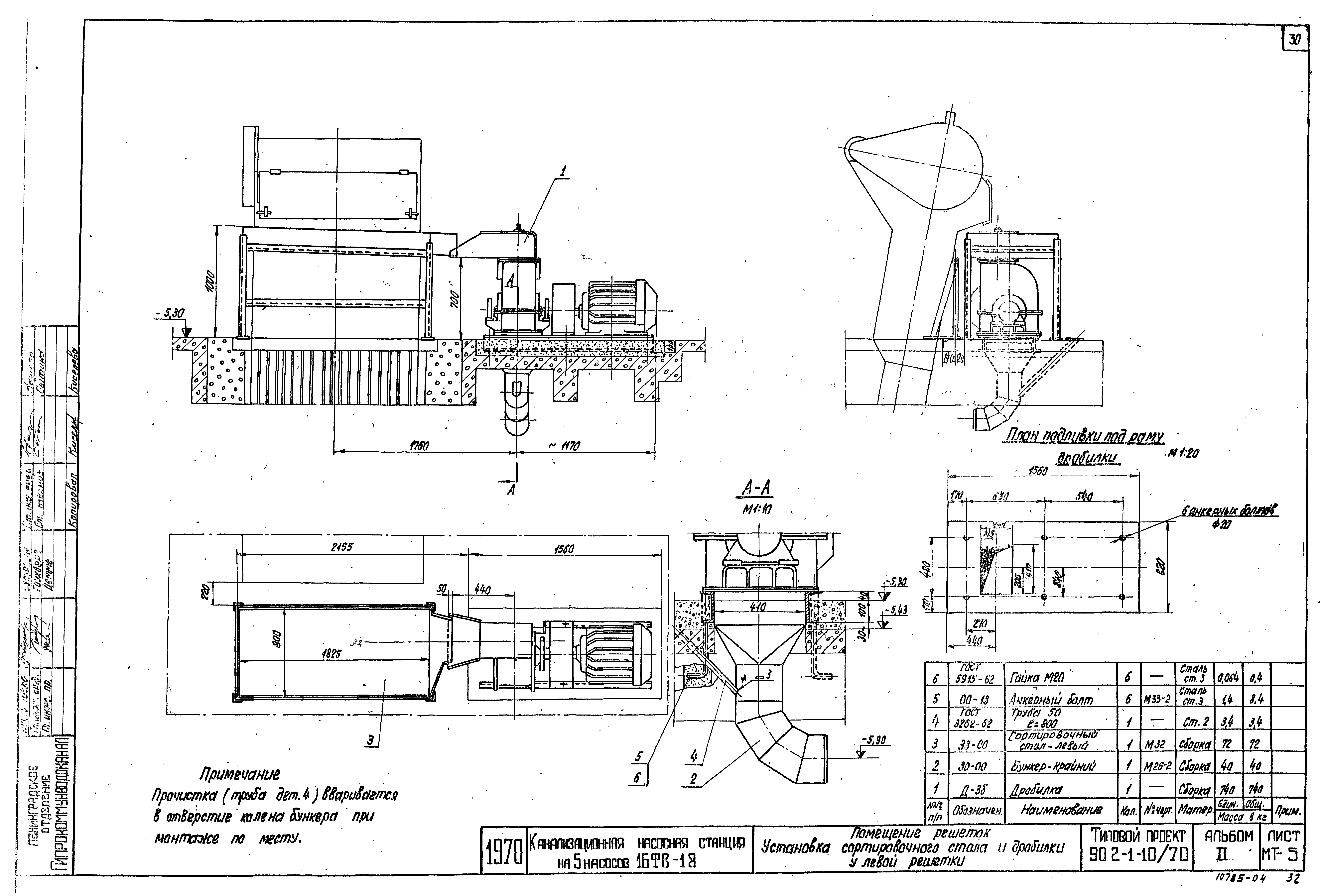 Типовой проект 902-1-10/70
